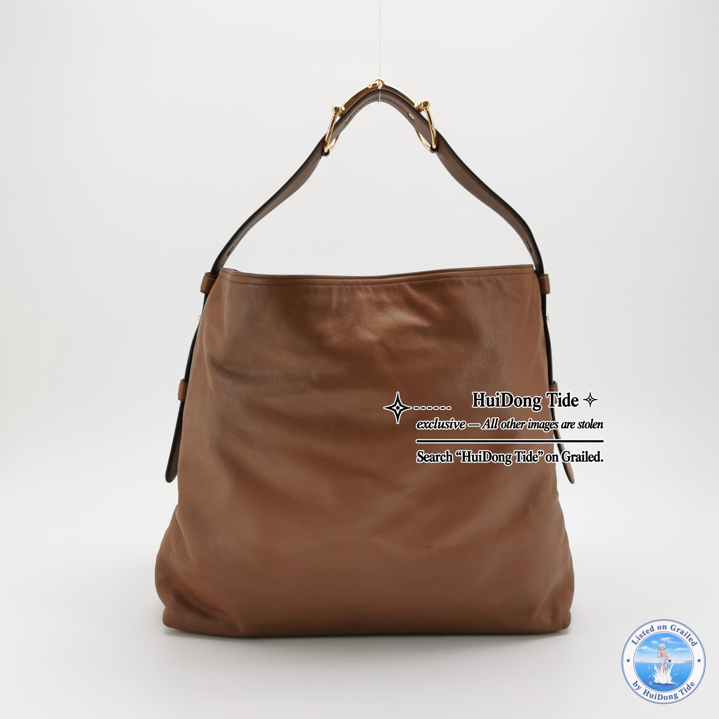 Gucci Gucci Beatrix Brown Leather Shoulder Bag Size ONE SIZE - 3 Thumbnail
