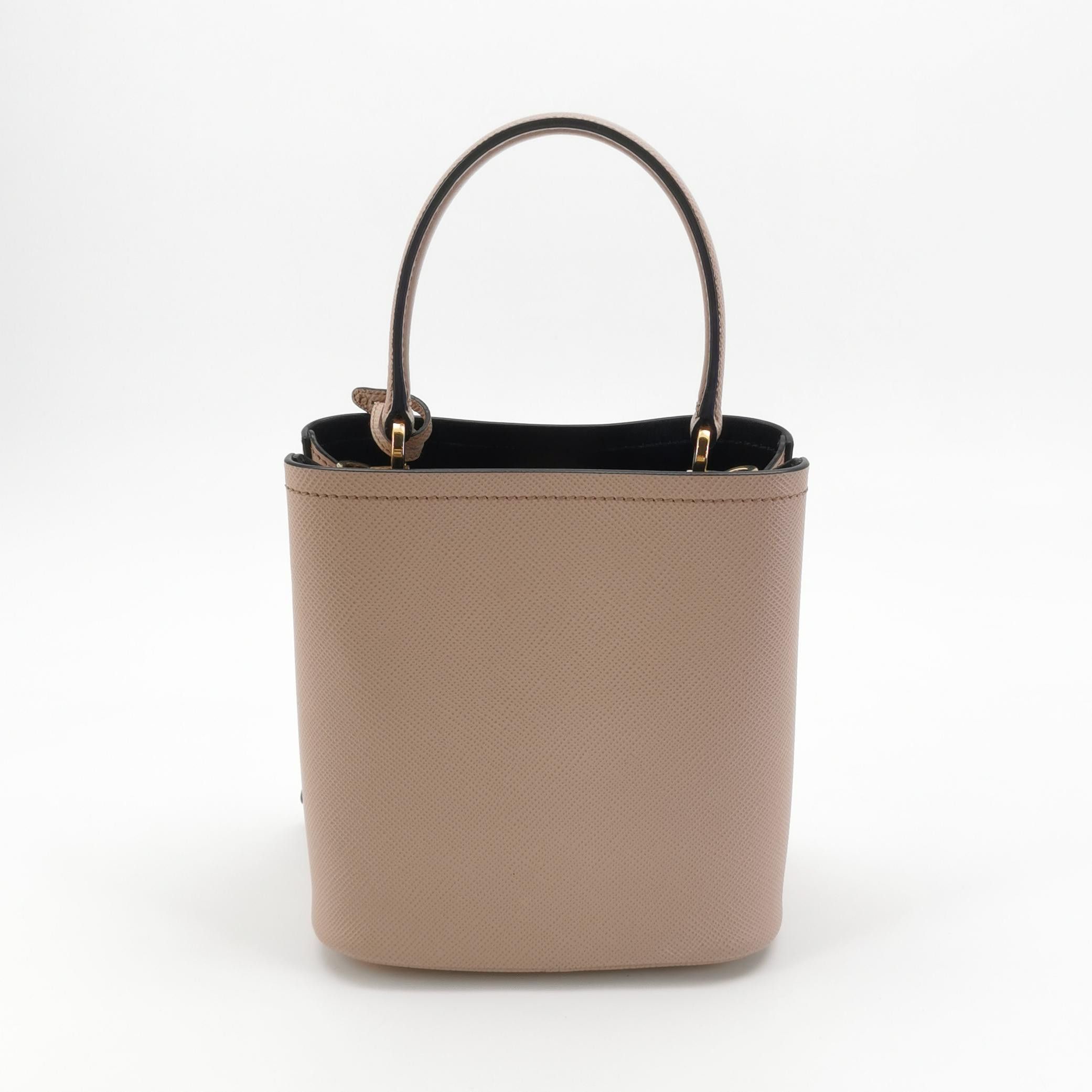 Prada Prada Panier Saffiano Leather Mini Handle Bag Size ONE SIZE - 5 Thumbnail
