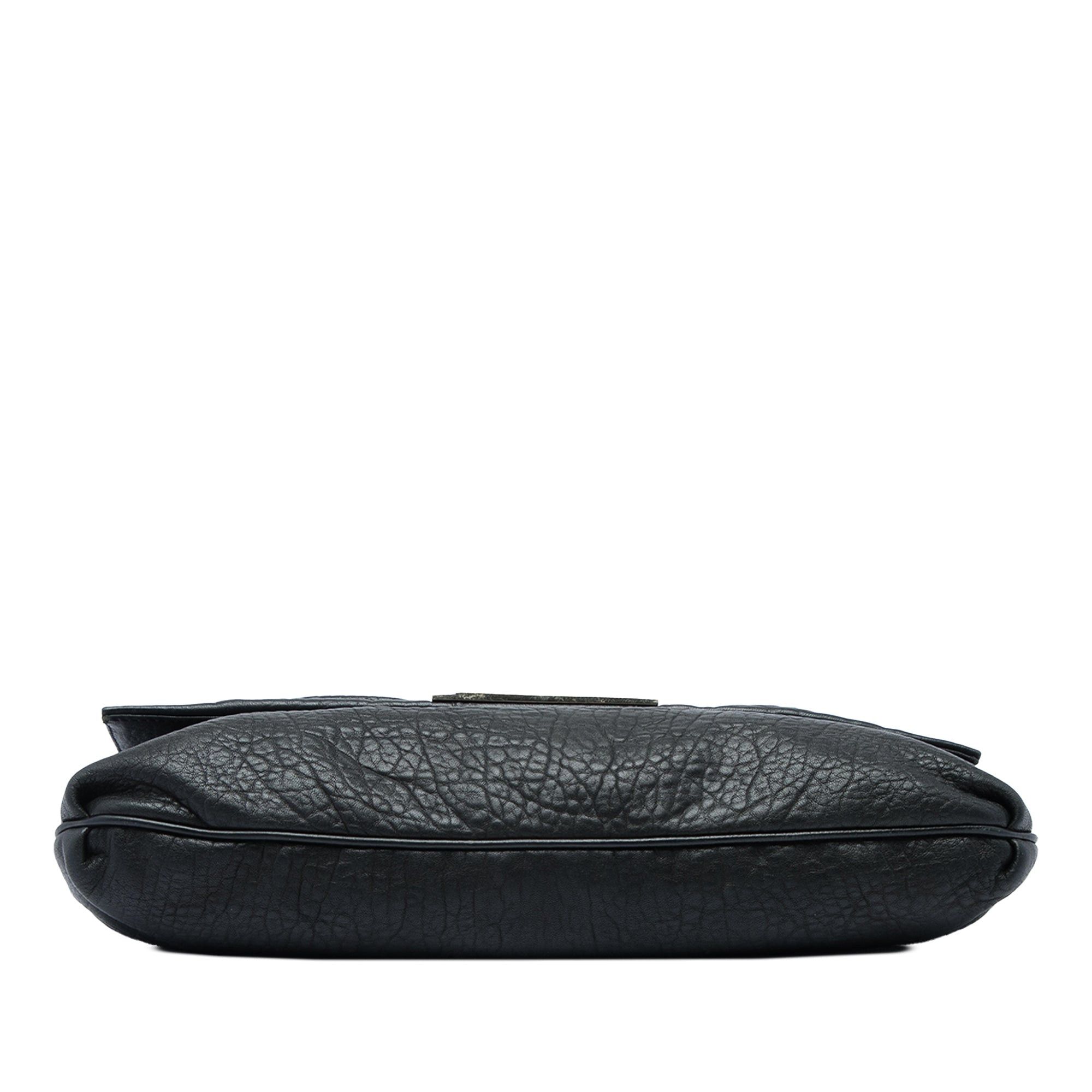 Fendi Crinkled Lambskin Mia Flap Crossbody Size ONE SIZE - 3 Thumbnail