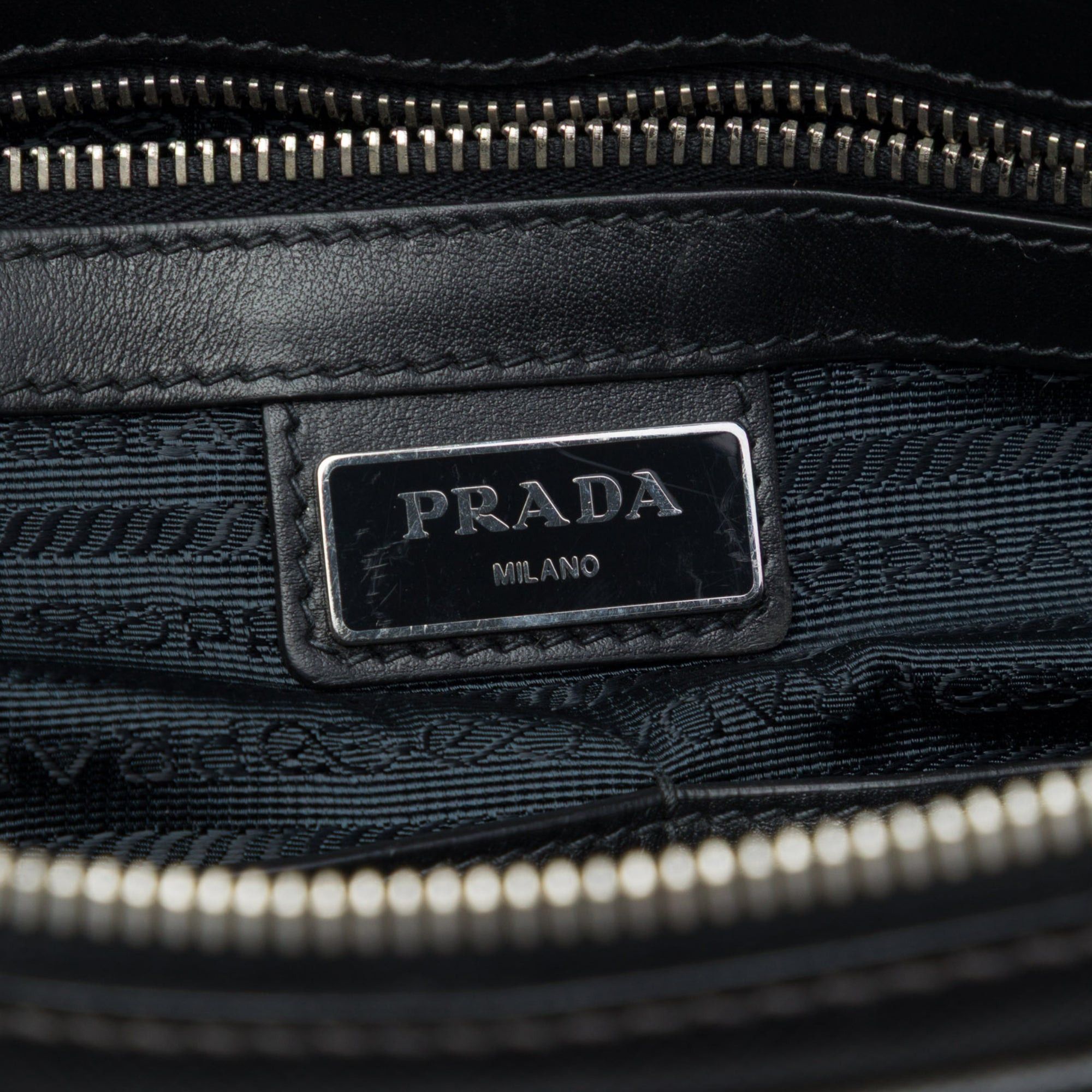Prada Saffiano Striped Business Bag Size ONE SIZE - 5 Thumbnail