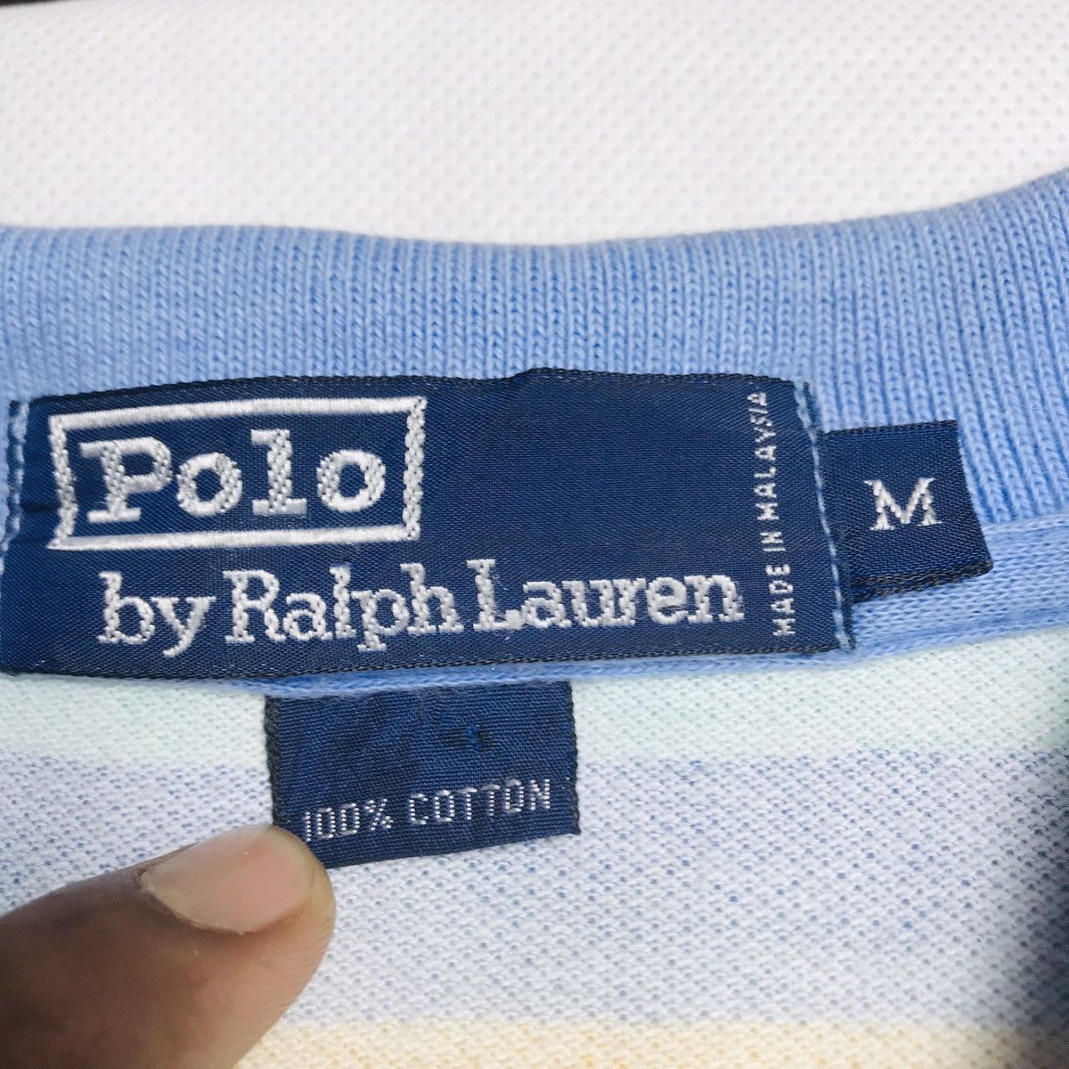 Polo Ralph Lauren × Ralph Lauren × Ralph Lauren Sport Polo Ralph Laurent Stripes Tone colour Size US M / EU 48-50 / 2 - 7 Thumbnail