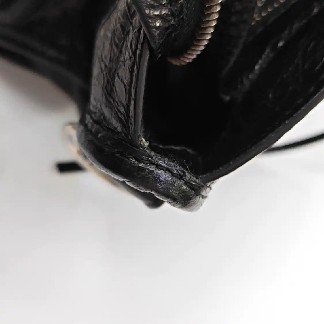 Balenciaga BALENCIAGA Classic City mini black sheepskin Motorcycle shoulder bag crossbody b Size ONE SIZE - 18 Thumbnail