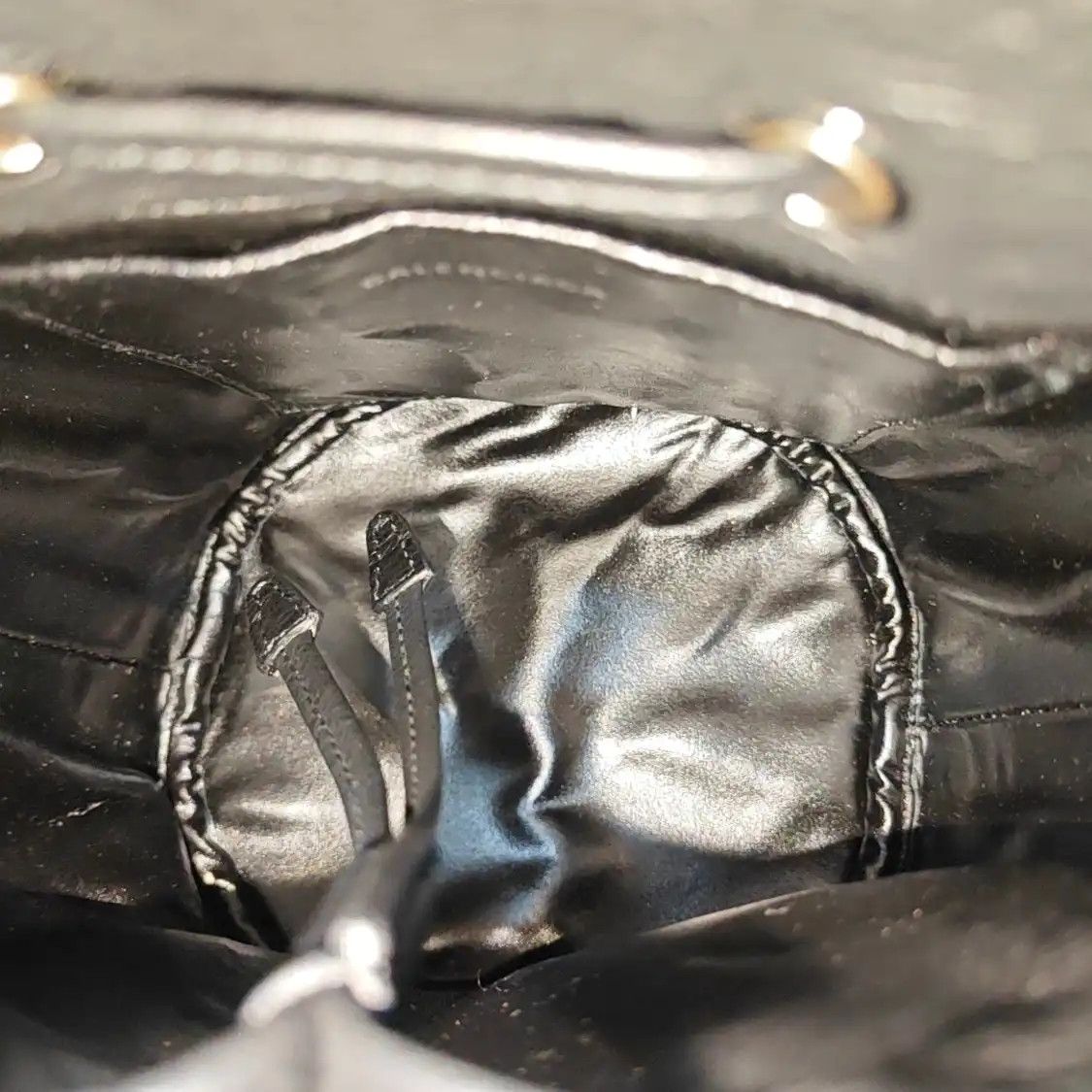 Balenciaga BALENCIAGA Everyday XS black cowhide leather shoulder bag silver hardware detach Size ONE SIZE - 7 Thumbnail