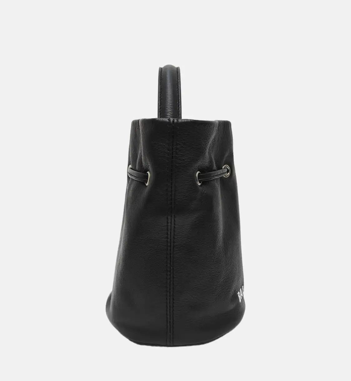 Balenciaga BALENCIAGA Everyday XS black cowhide leather shoulder bag silver hardware detach Size ONE SIZE - 4 Thumbnail