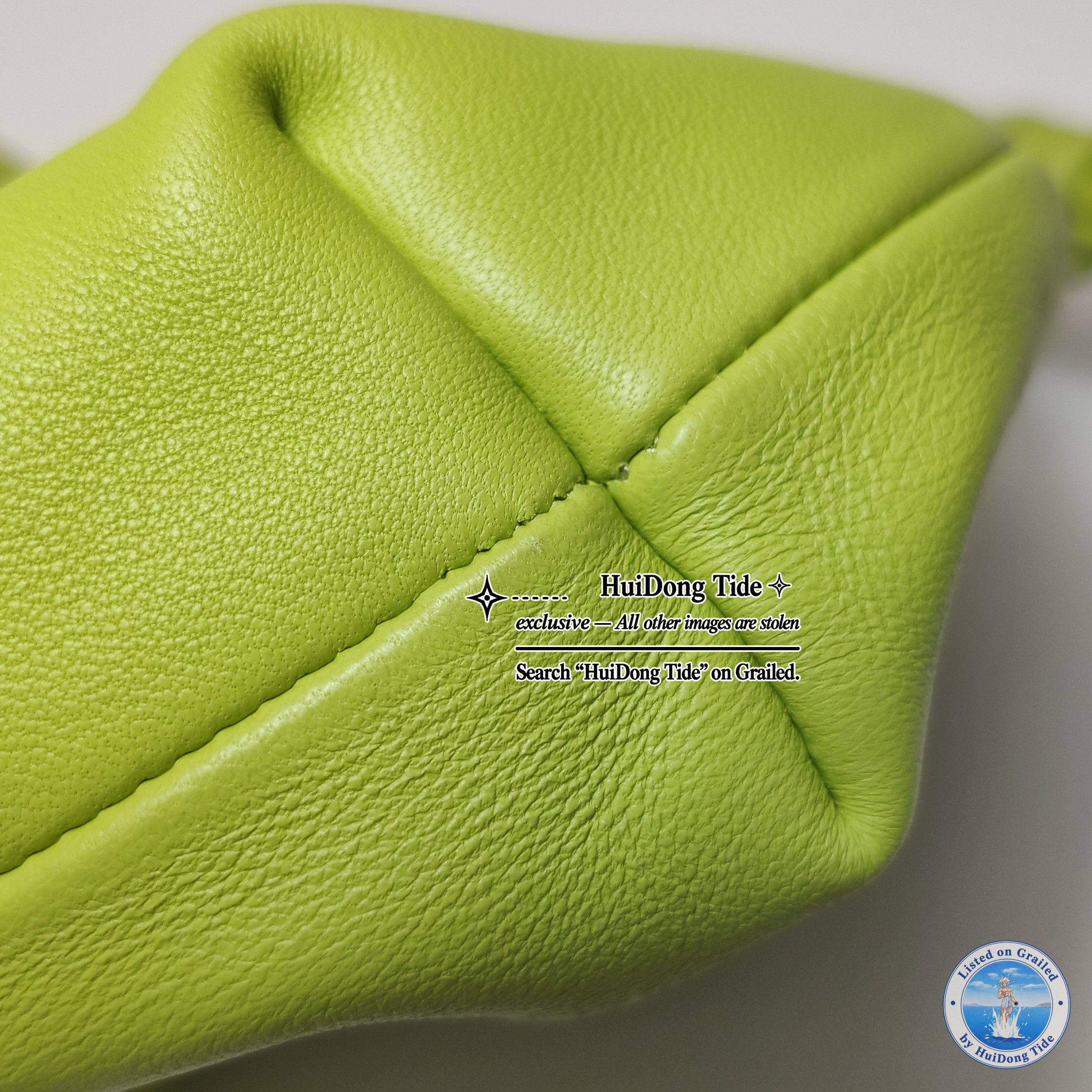 Loewe Loewe Flamenco Mini Green Leather Shoulder Bag Size ONE SIZE - 18 Thumbnail