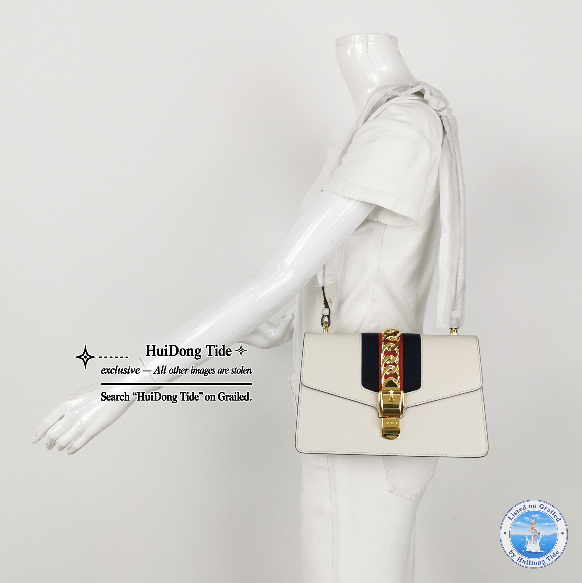 Gucci Gucci Sylvie Leather Shoulder Bag Size ONE SIZE - 2 Thumbnail