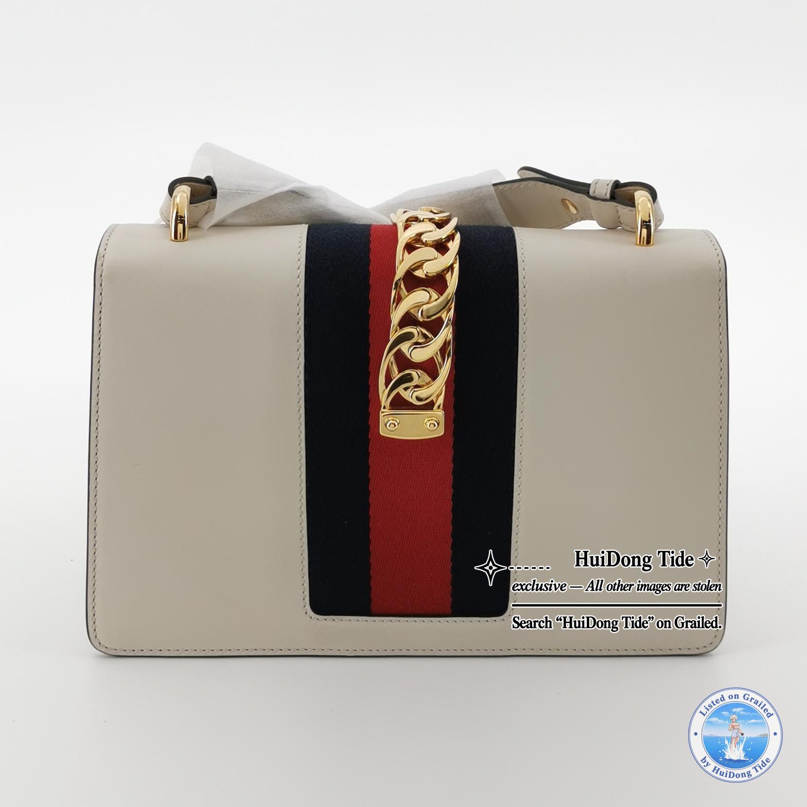 Gucci Gucci Sylvie Leather Shoulder Bag Size ONE SIZE - 4 Thumbnail