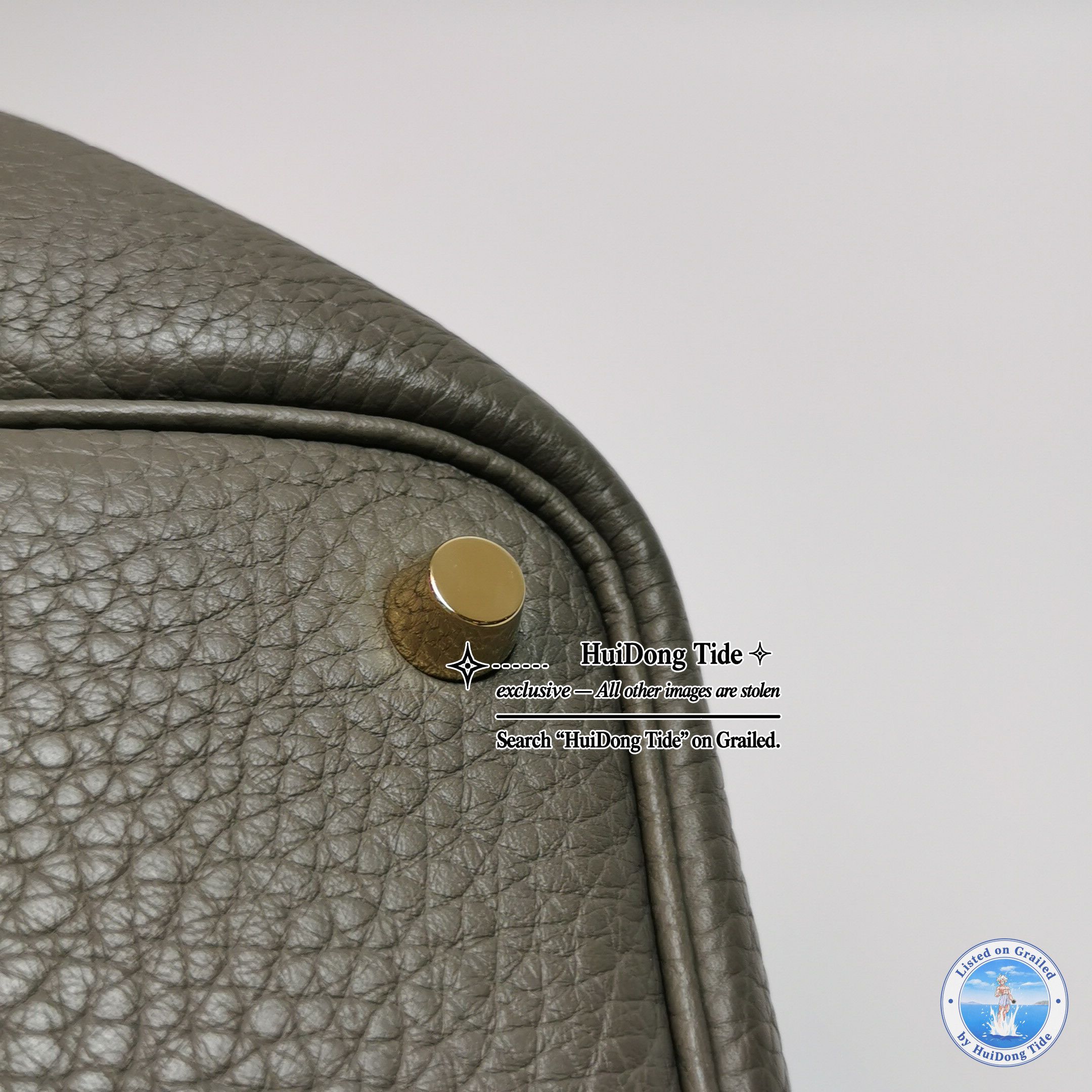 Hermes Hermes Picotin 18 Clemence Leather Etoupe Size 18 Size ONE SIZE - 7 Thumbnail
