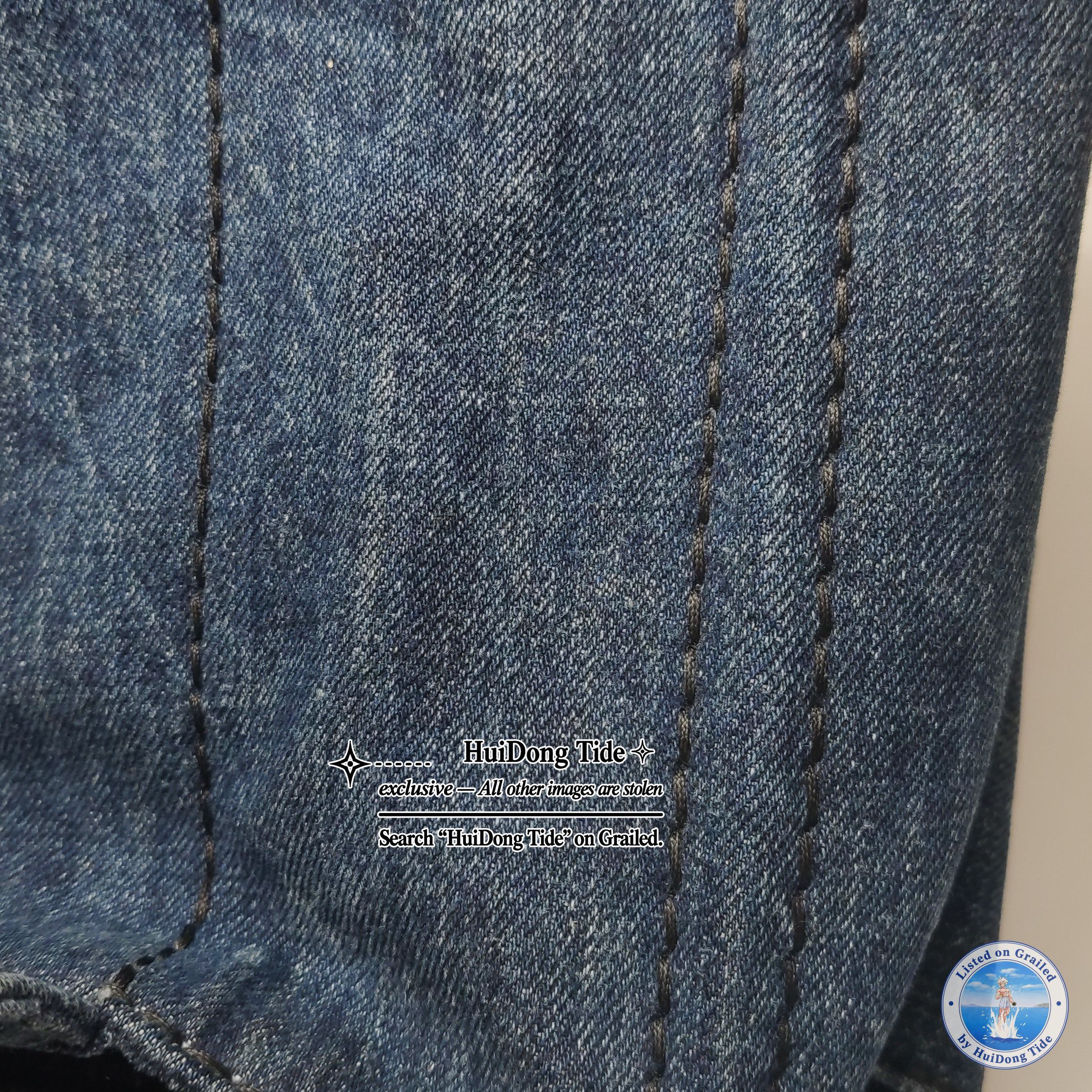 Prada Prada Denim Tote Bag Size M Size ONE SIZE - 15 Thumbnail