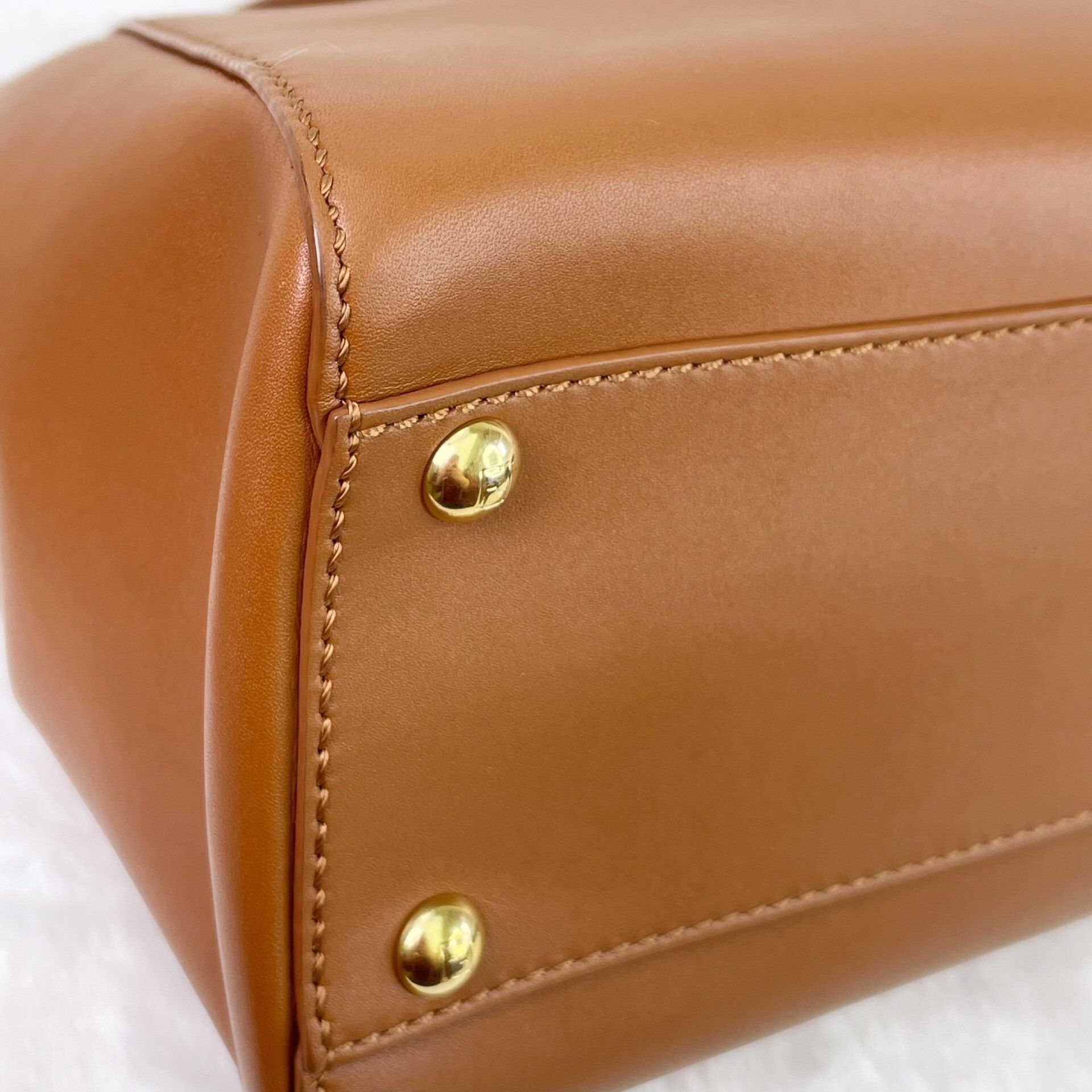 Fendi Fendi Peekaboo Medium Brown Handbag Size ONE SIZE - 6 Thumbnail