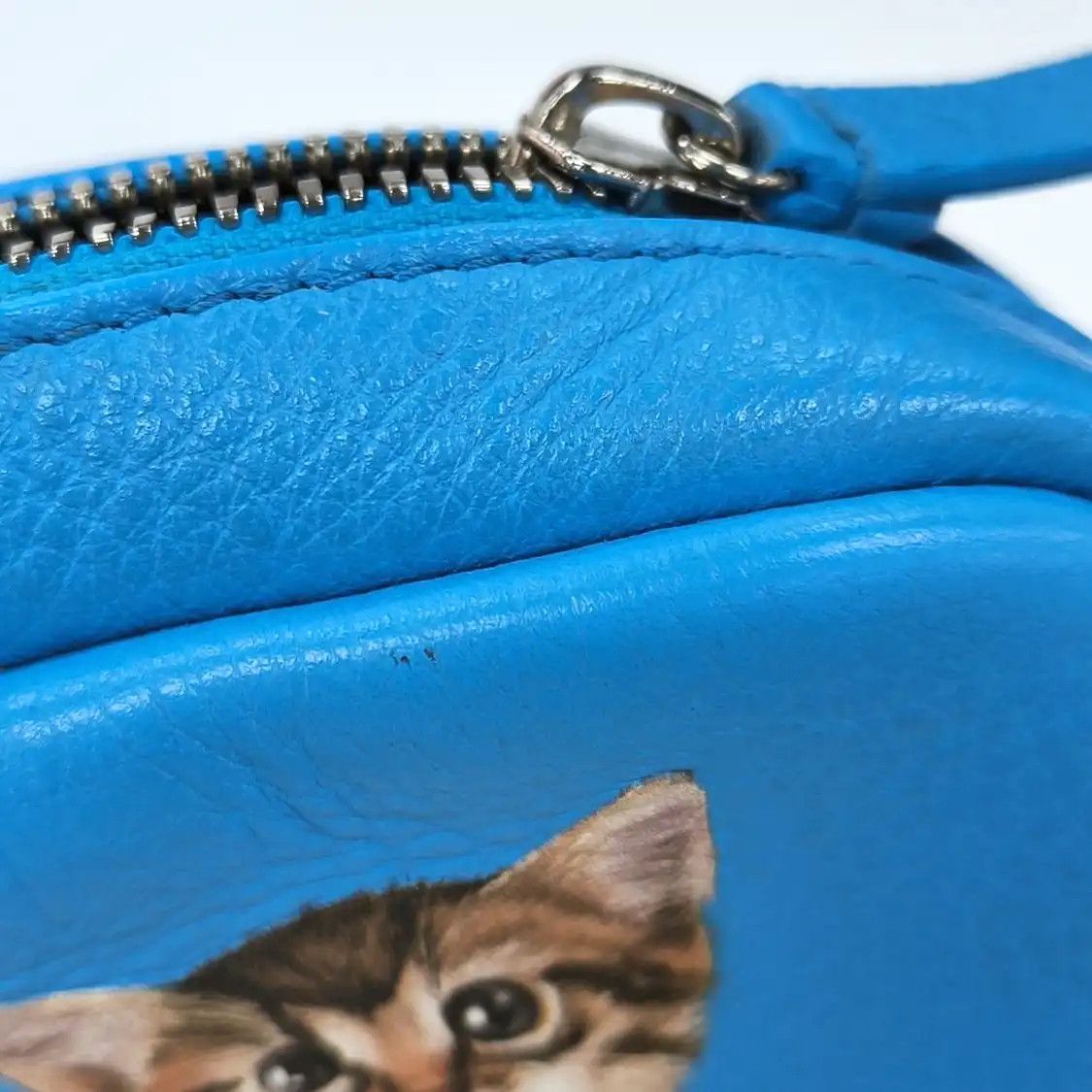Balenciaga BALENCIAGA Everyday blue cowhide leather shoulder bag silver hardware Size ONE SIZE - 9 Thumbnail