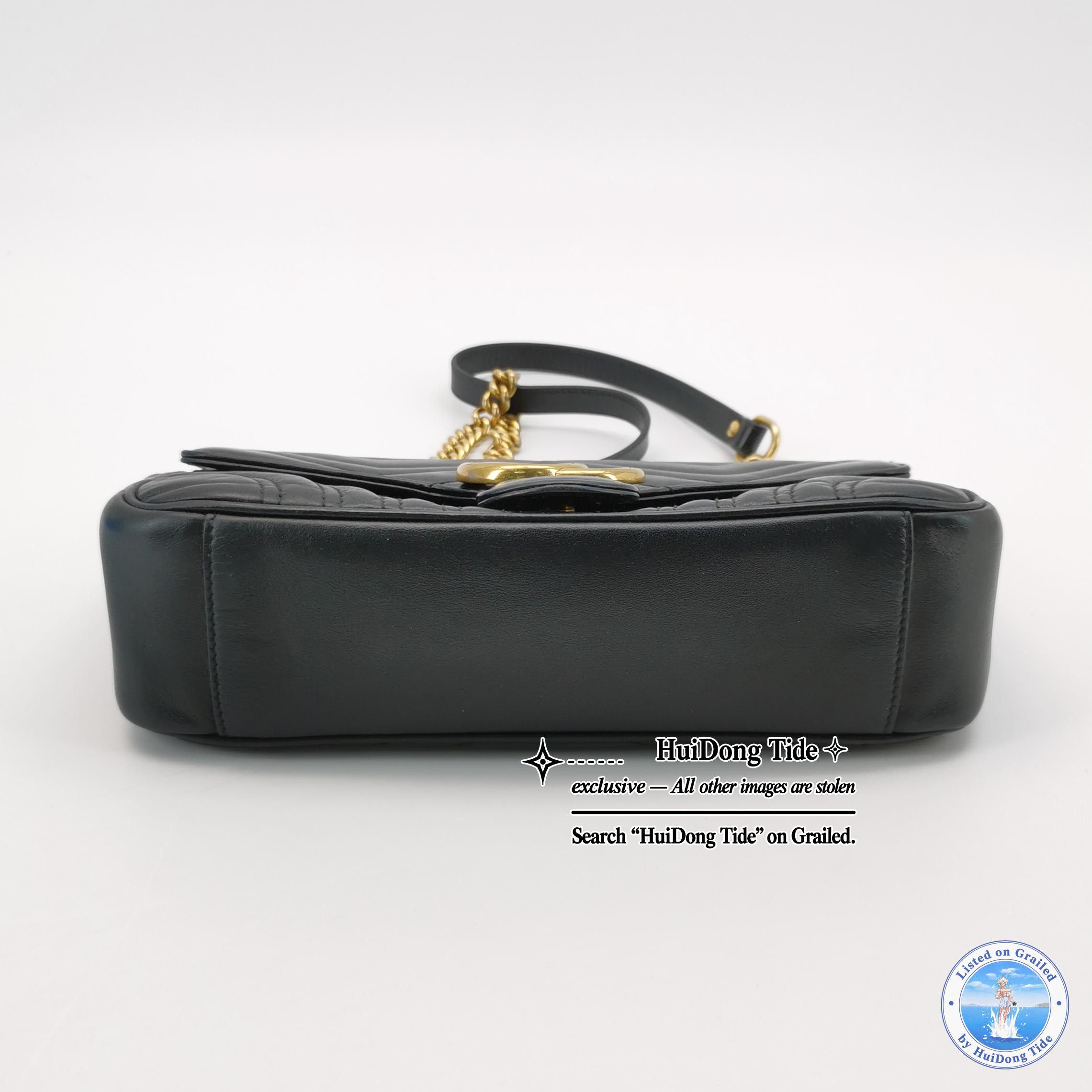 Gucci Gucci GG Marmont V-Quilted Leather Shoulder Bag Size ONE SIZE - 4 Thumbnail
