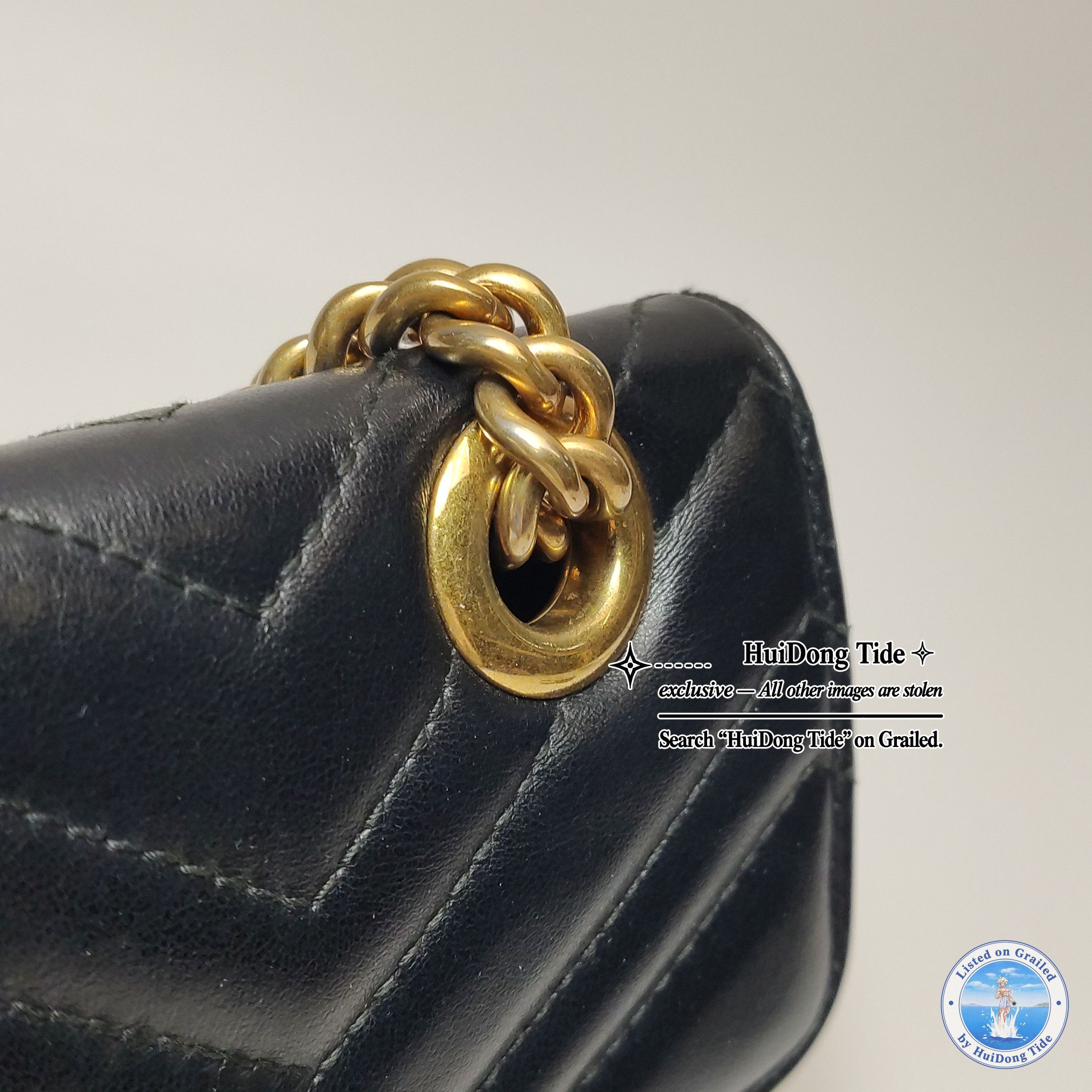 Gucci Gucci GG Marmont V-Quilted Leather Shoulder Bag Size ONE SIZE - 9 Thumbnail