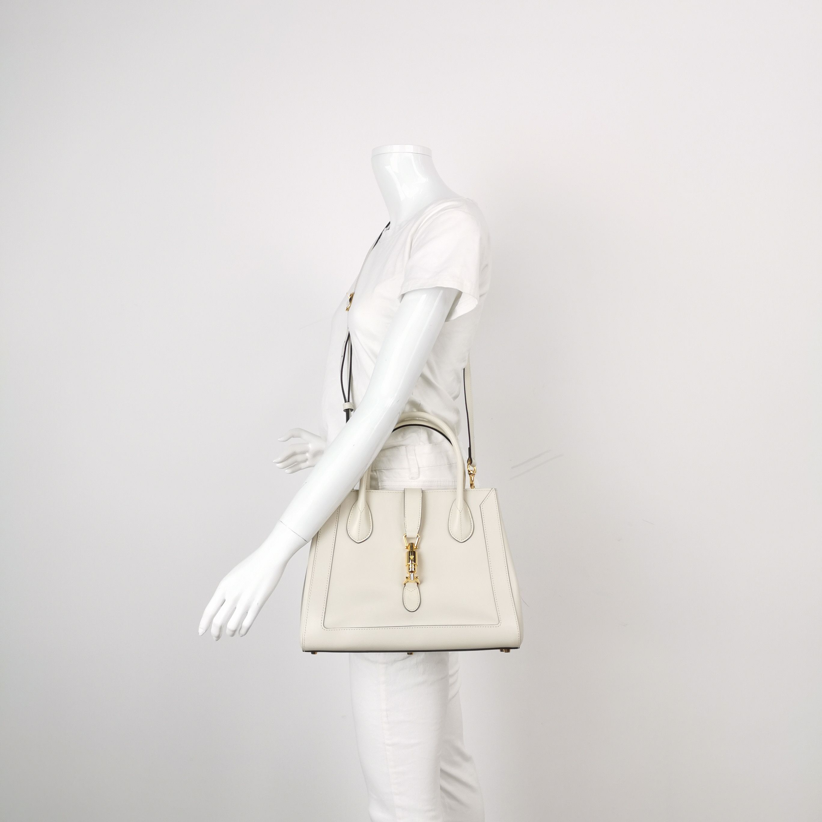 Gucci Gucci Jackie 1961 Leather Handle Bag Size ONE SIZE Size ONE SIZE - 2 Thumbnail