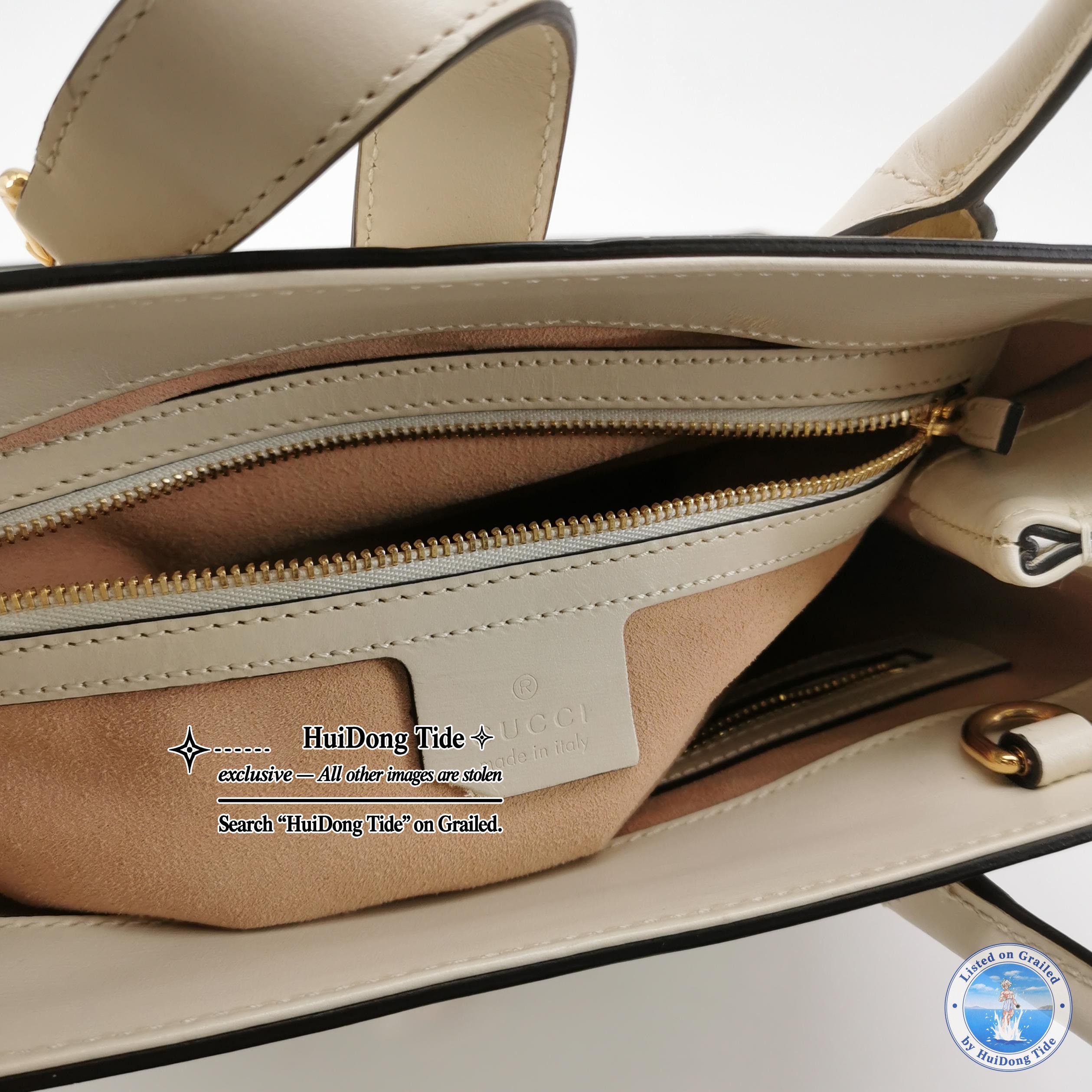 Gucci Gucci Jackie 1961 Leather Handle Bag Size ONE SIZE Size ONE SIZE - 8 Thumbnail