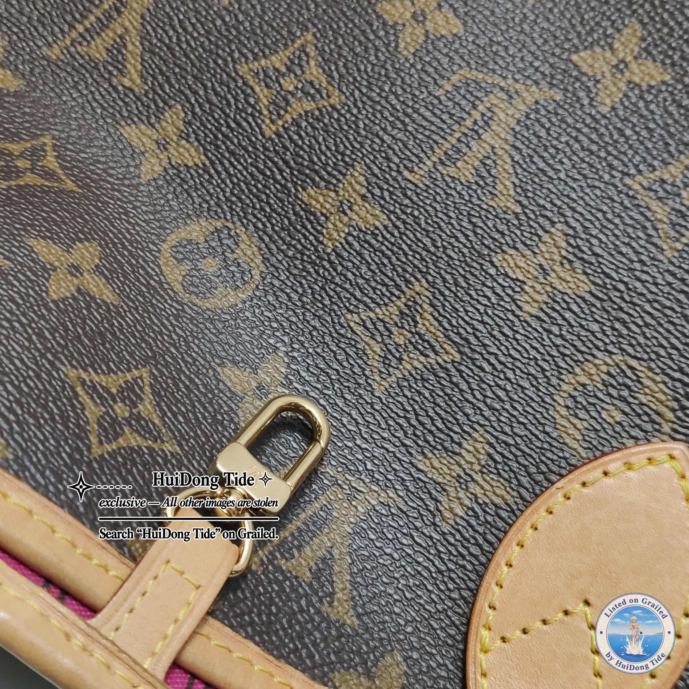 Louis Vuitton Louis Vuitton Neverfull MM Monogram Tote Bag One Size Size ONE SIZE - 15 Thumbnail