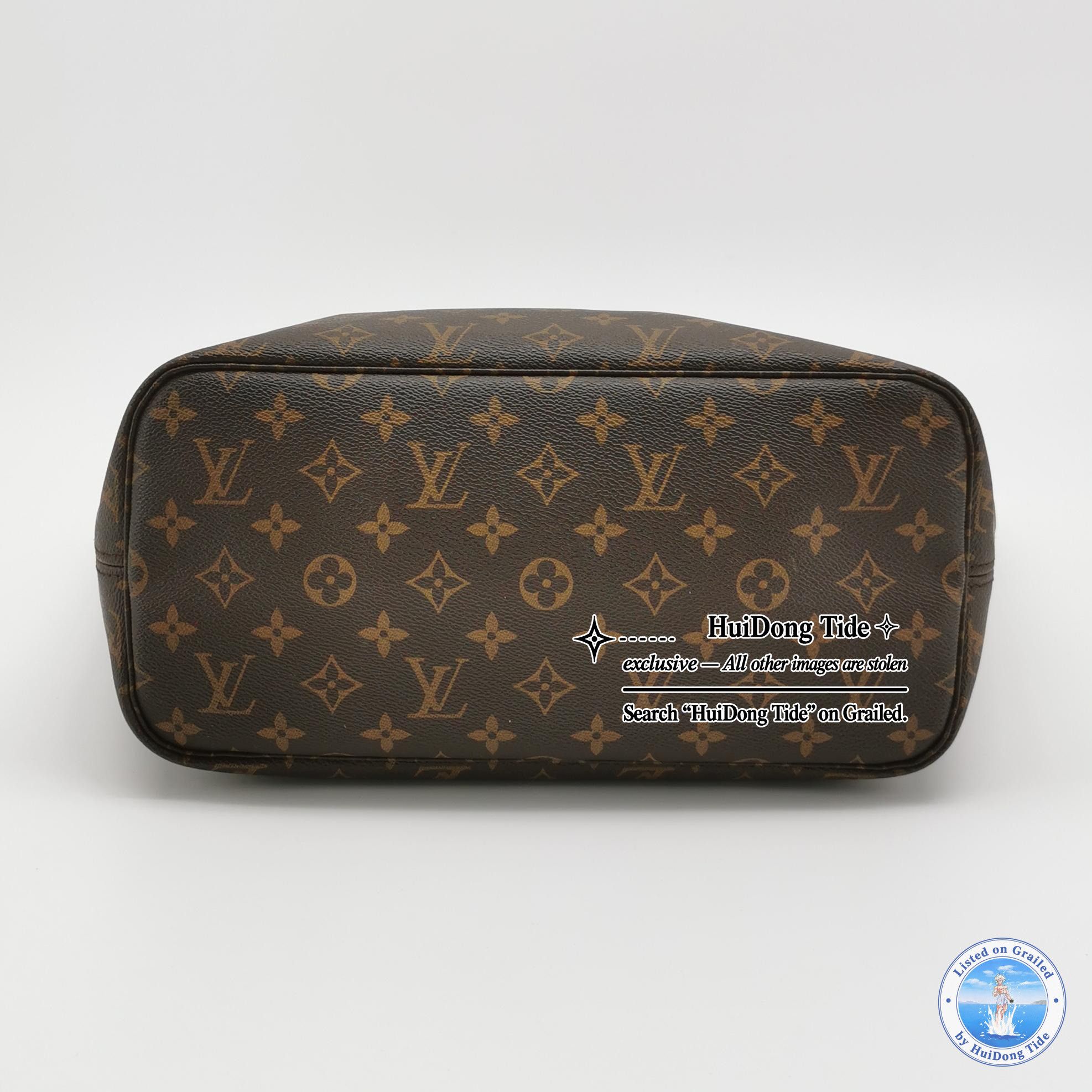 Louis Vuitton Louis Vuitton Neverfull MM Monogram Tote Bag One Size Size ONE SIZE - 6 Thumbnail
