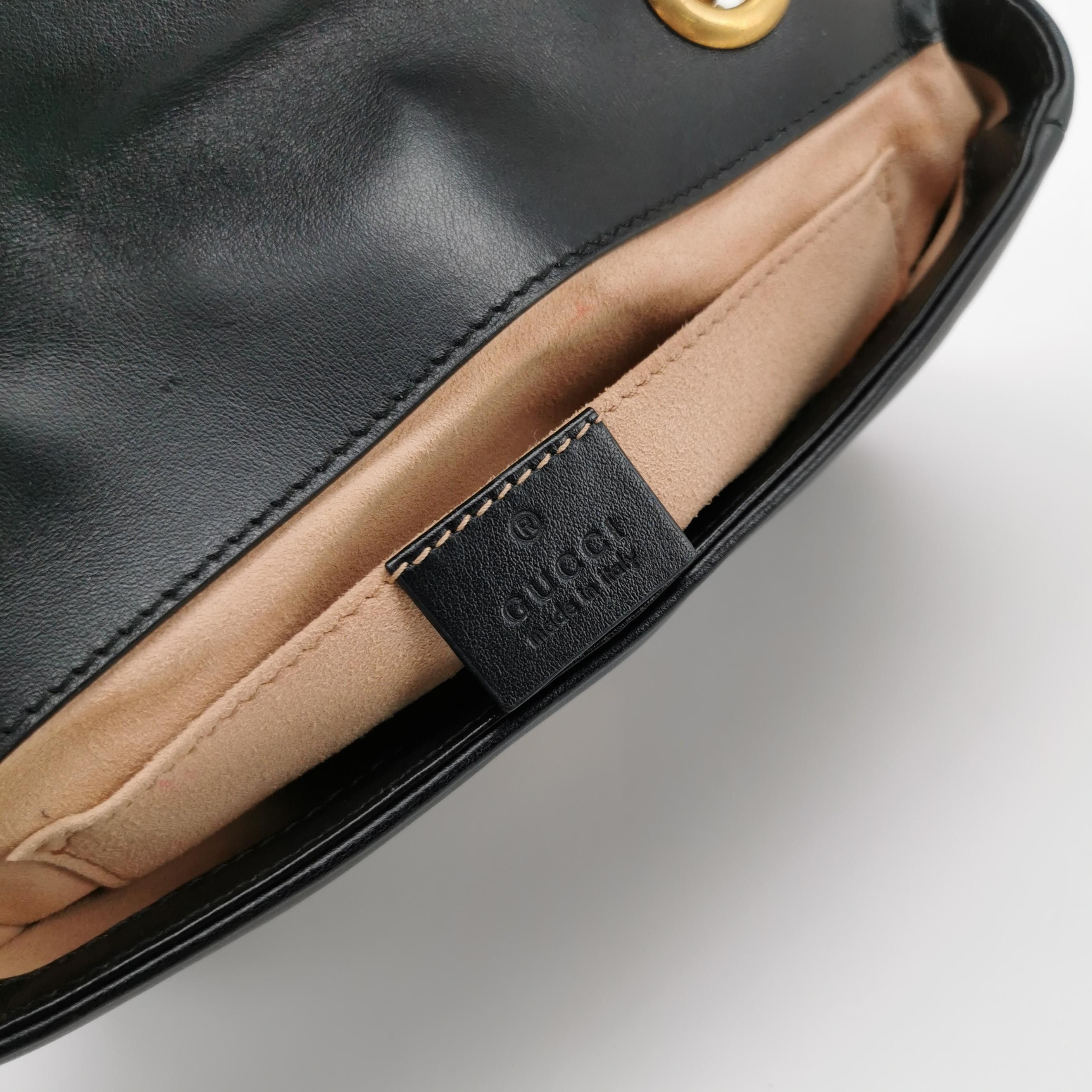Gucci Gucci GG Marmont Leather Shoulder Bag Size ONE SIZE Size ONE SIZE - 8 Thumbnail