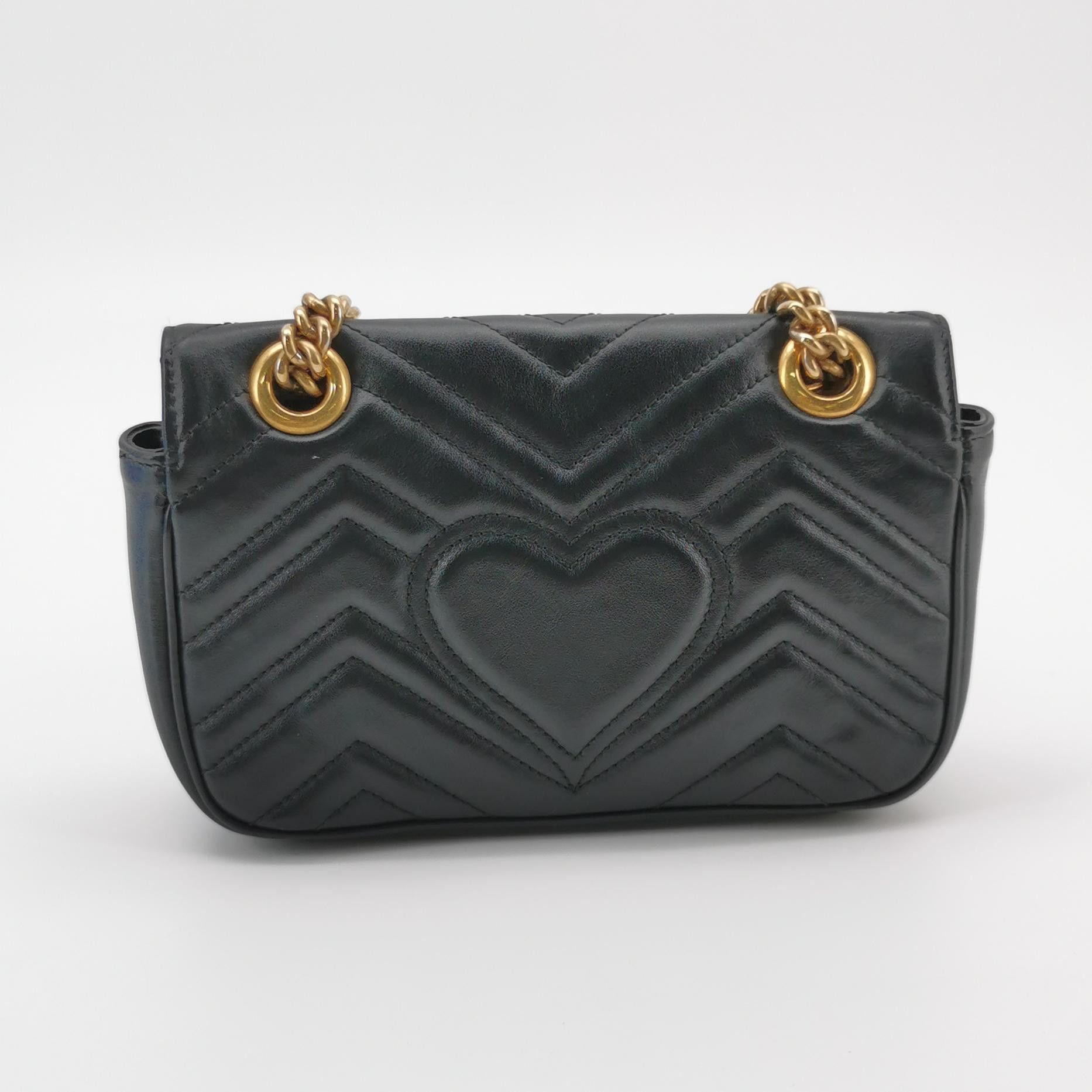Gucci Gucci GG Marmont Leather Shoulder Bag Size ONE SIZE Size ONE SIZE - 5 Thumbnail
