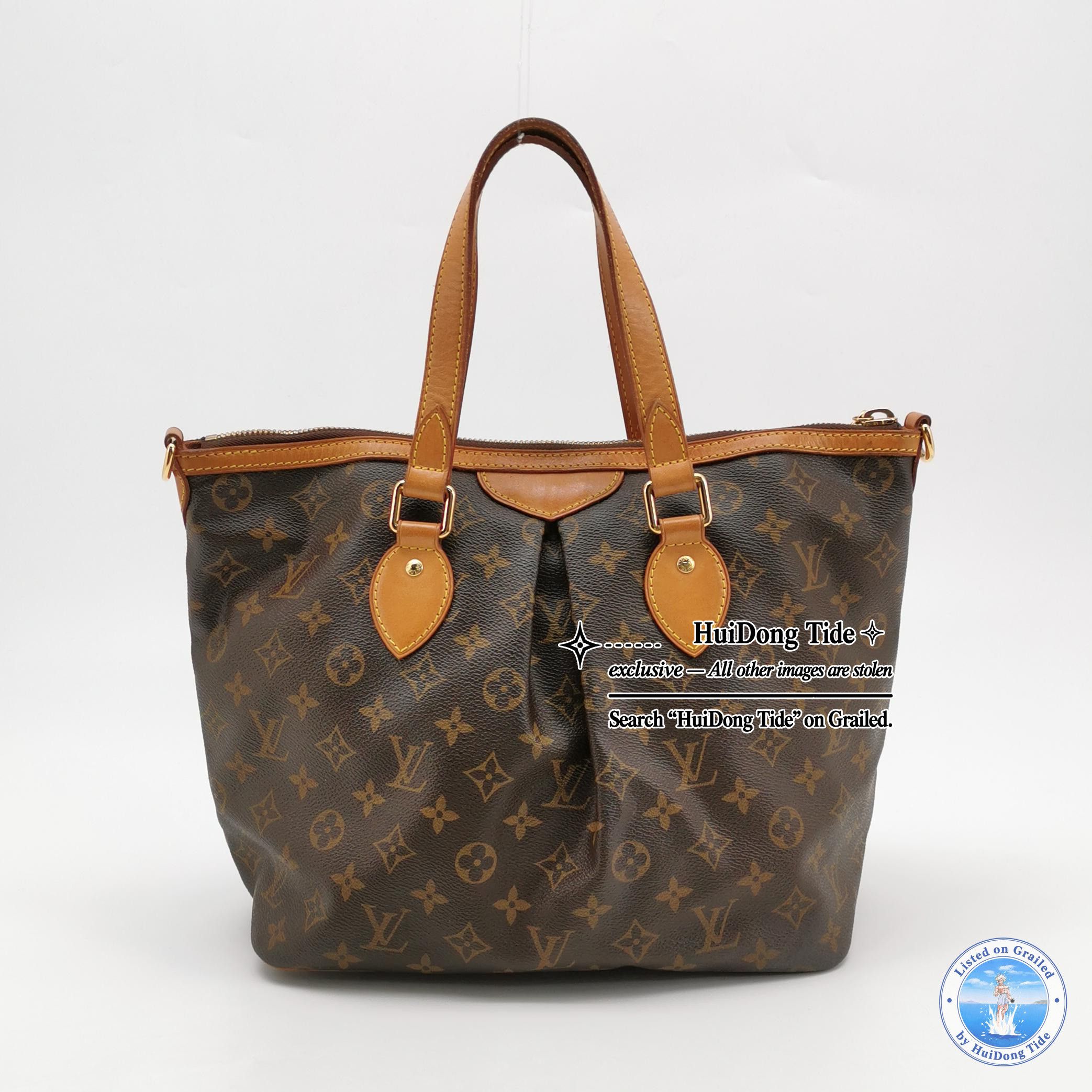 Louis Vuitton Louis Vuitton Palermo Monogram Handle Bag Size OS Size ONE SIZE - 4 Thumbnail