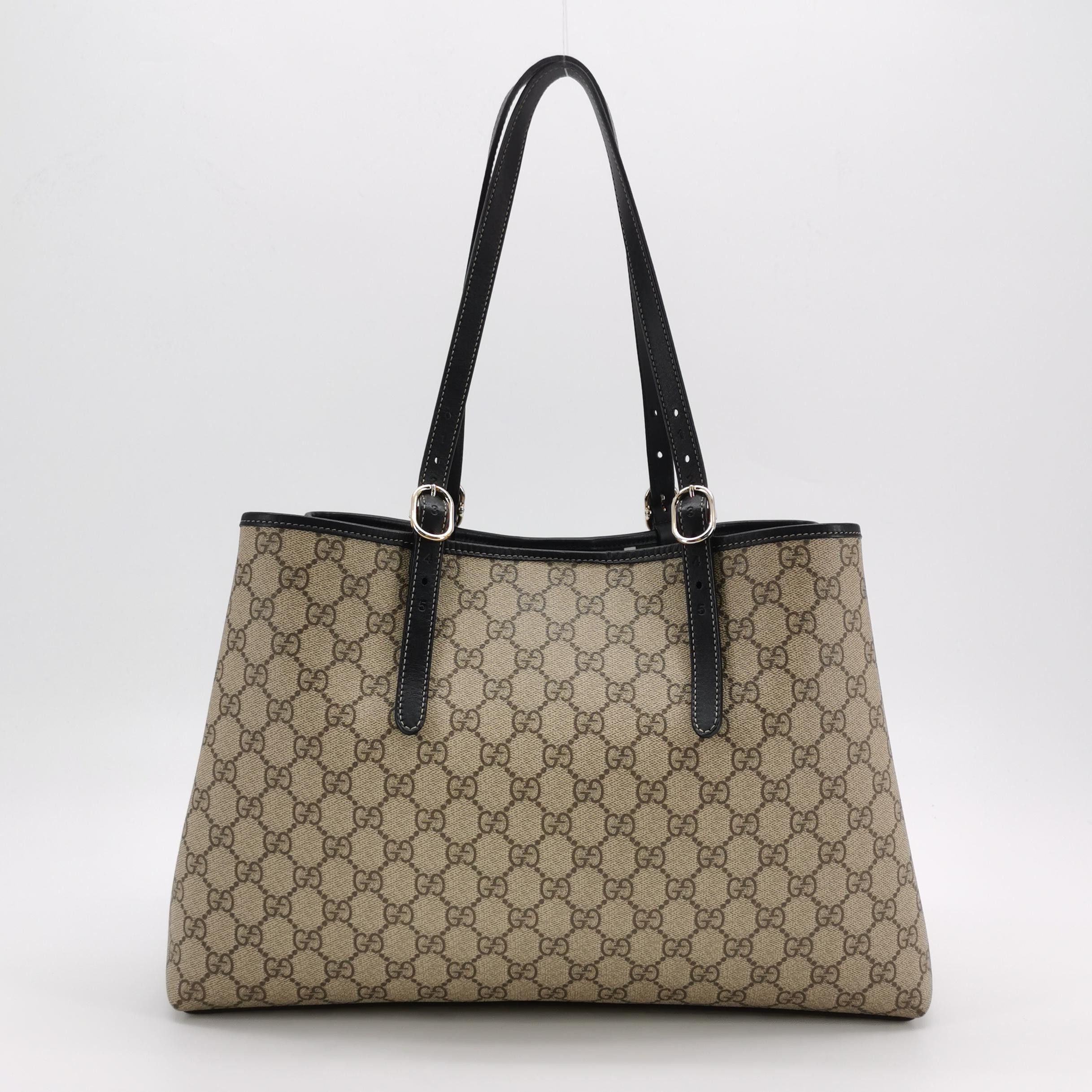 Gucci Gucci GG Supreme Emblem Tote Bag Size ONE SIZE - 5 Thumbnail