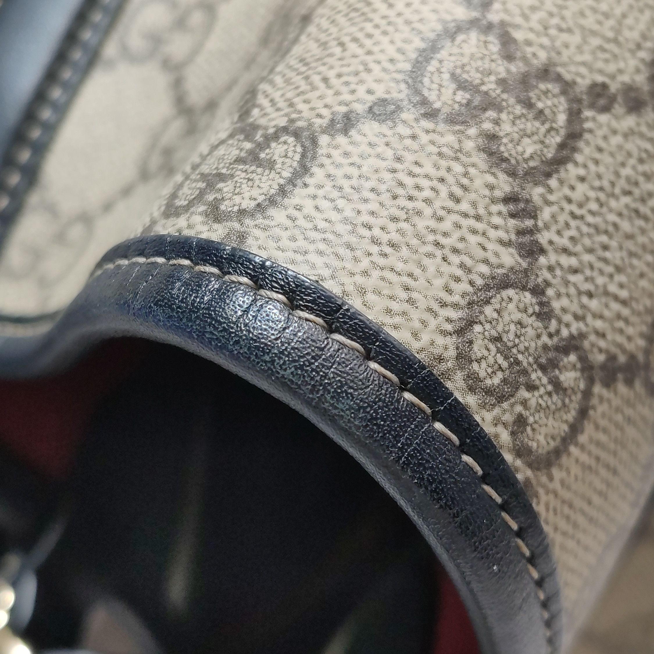 Gucci Gucci GG Supreme Emblem Tote Bag Size ONE SIZE - 17 Thumbnail