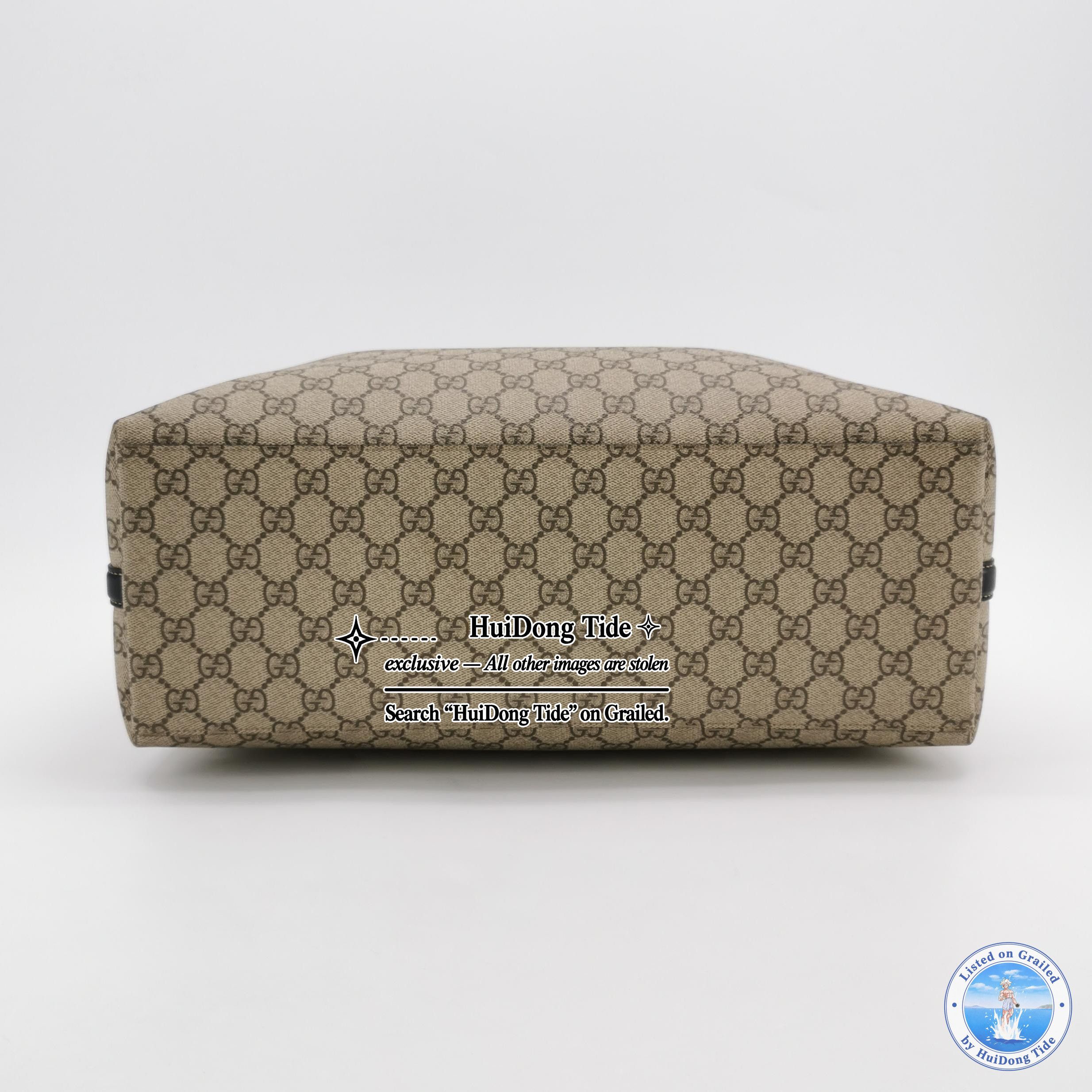 Gucci Gucci GG Supreme Emblem Tote Bag Size ONE SIZE - 6 Thumbnail