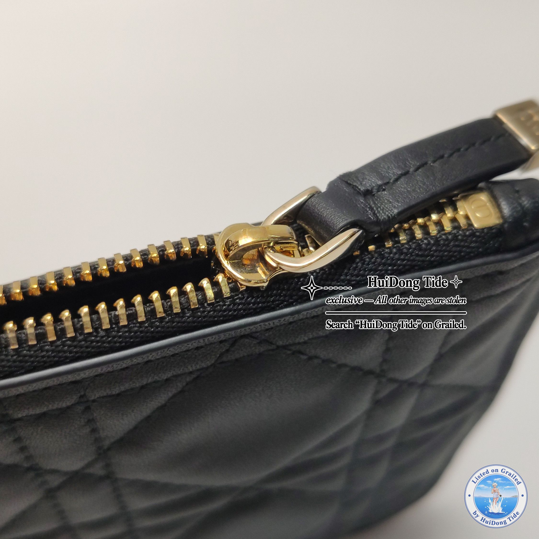 Dior Dior Toujours Small Leather Handle Bag Black Size ONE SIZE - 11 Thumbnail