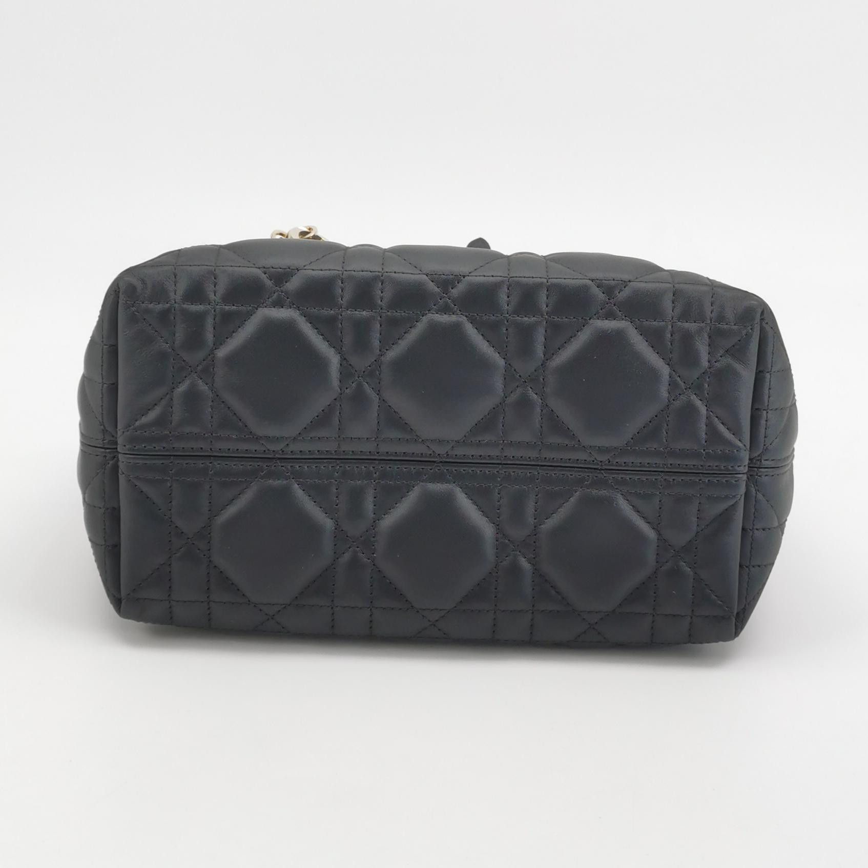 Dior Dior Toujours Small Leather Handle Bag Black Size ONE SIZE - 6 Thumbnail