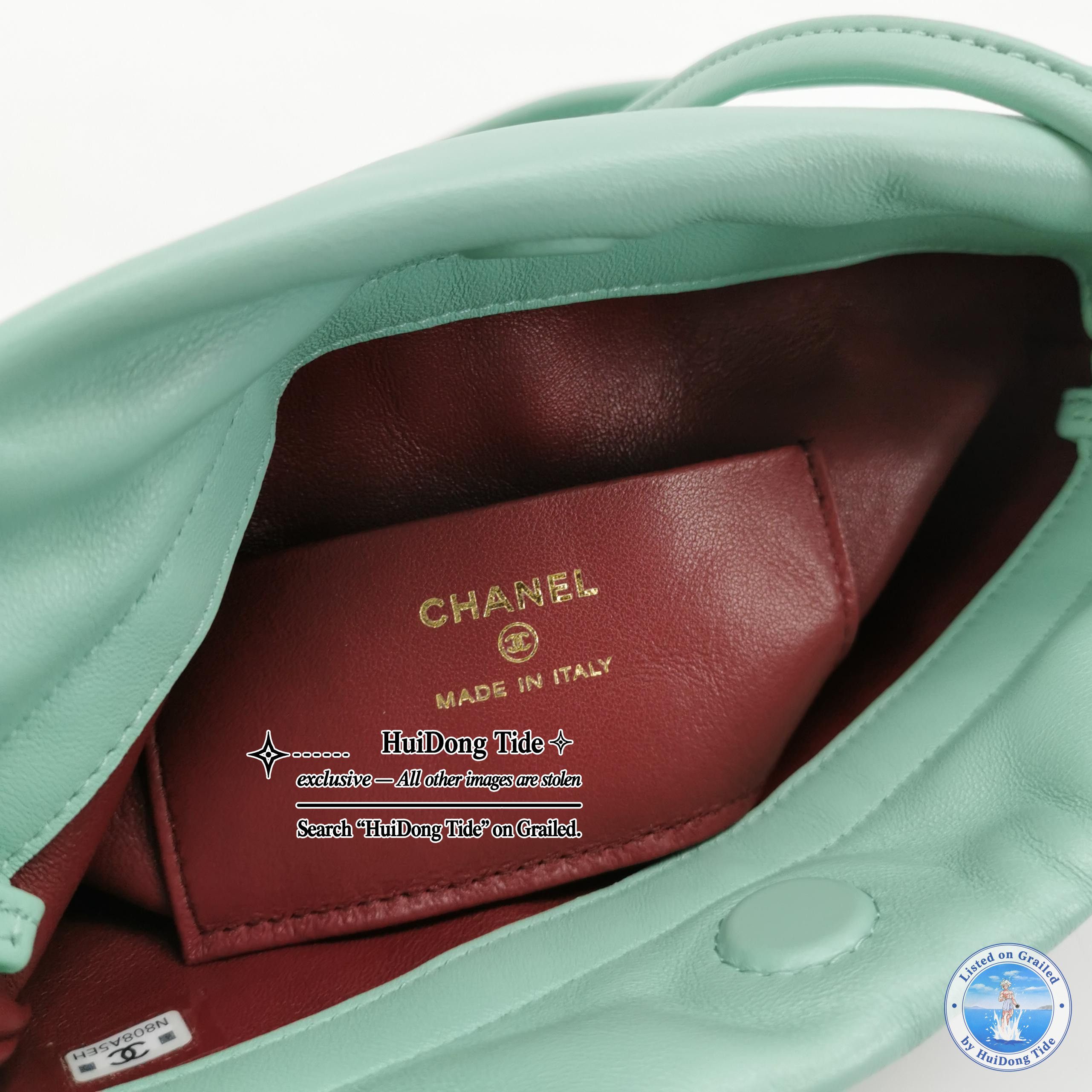 Chanel Chanel Quilted Lambskin Drawstring Shoulder Bag Size ONE SIZE - 8 Thumbnail