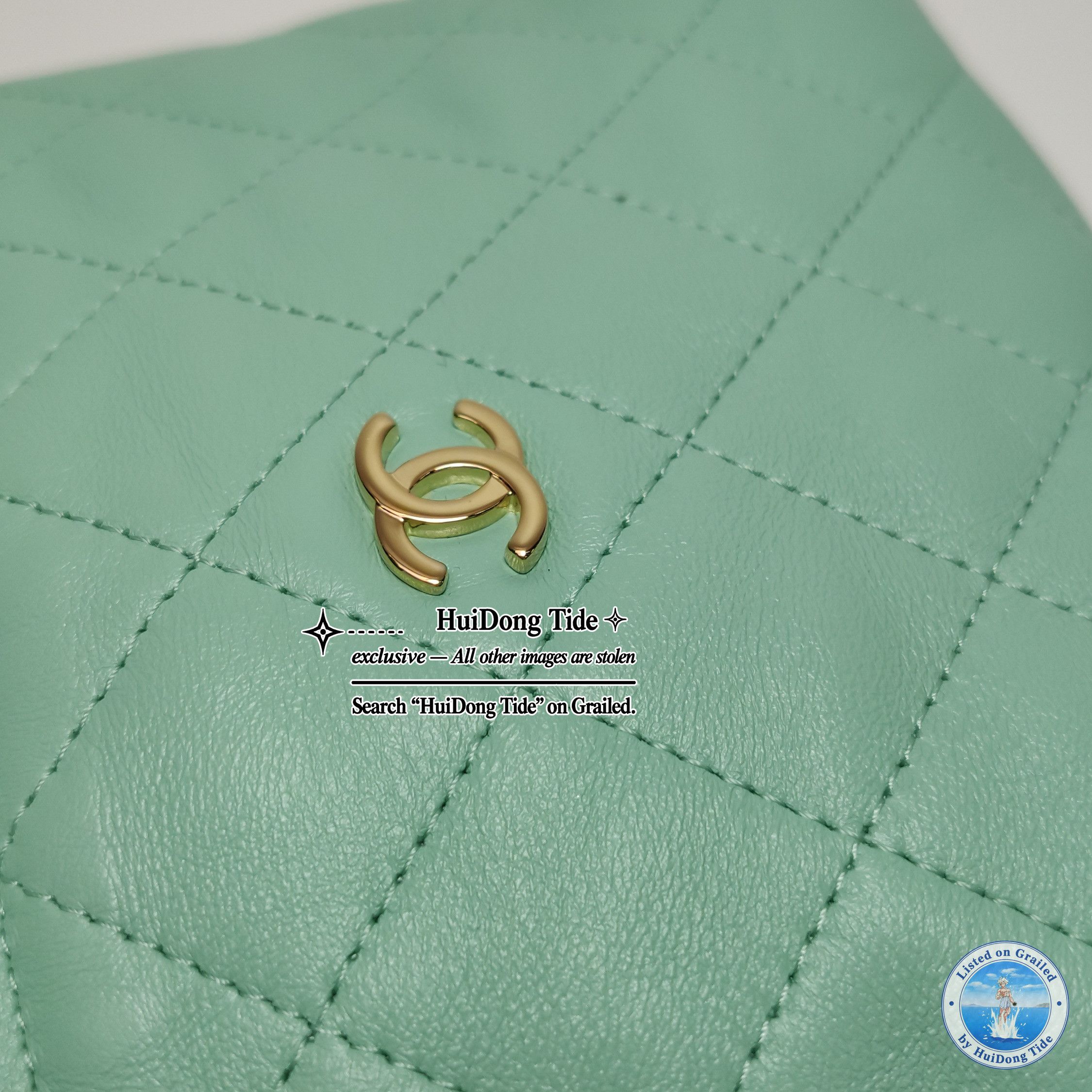 Chanel Chanel Quilted Lambskin Drawstring Shoulder Bag Size ONE SIZE - 12 Thumbnail