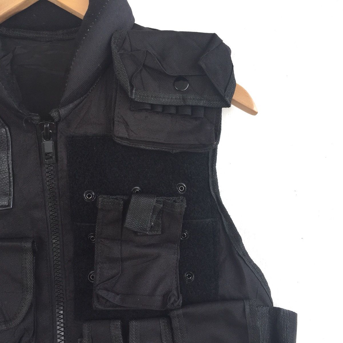 Vintage Tactical Vest Pocket Utility Army Police Gear Size 34S - 6 Thumbnail