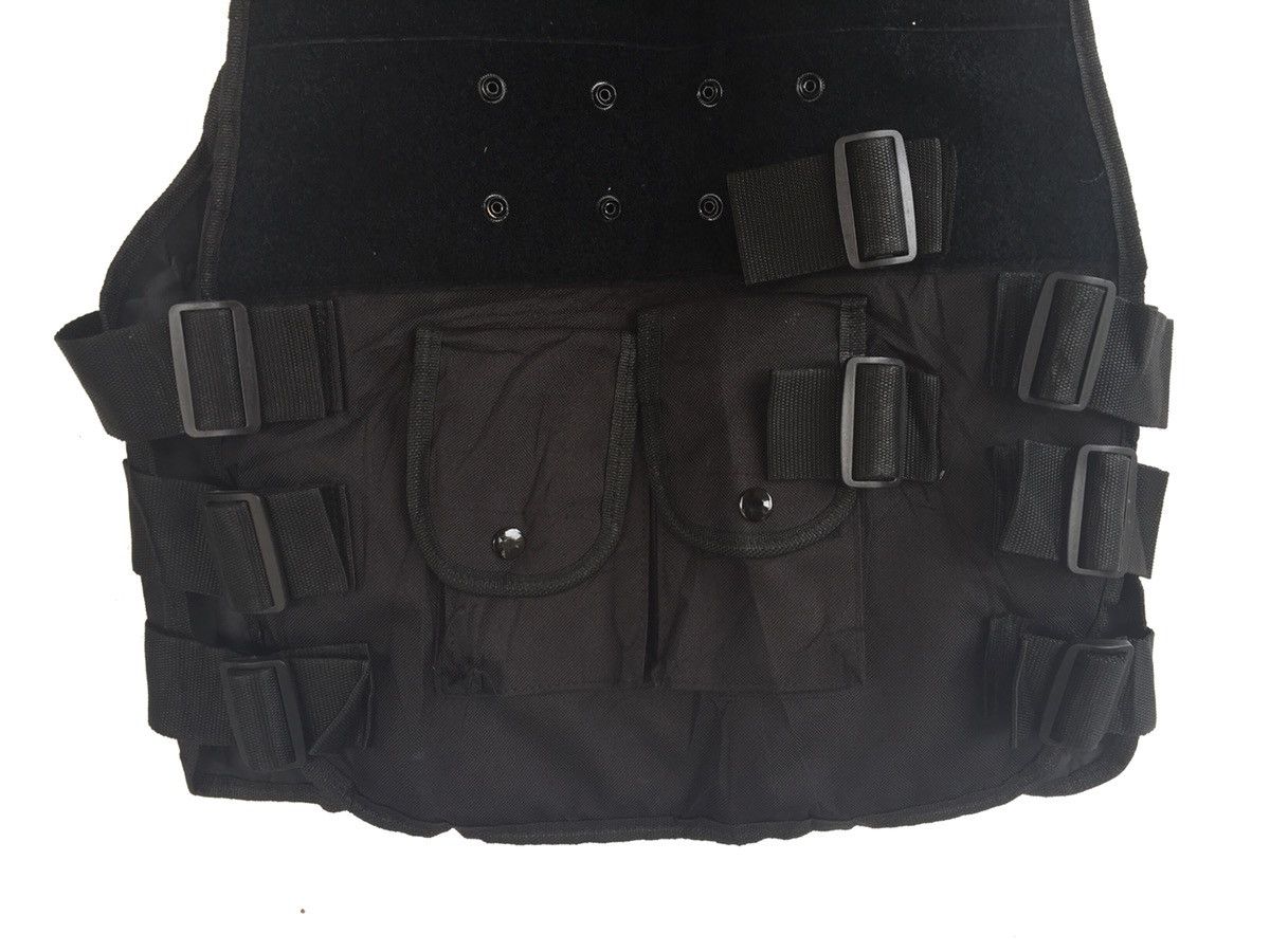 Vintage Tactical Vest Pocket Utility Army Police Gear Size 34S - 11 Thumbnail