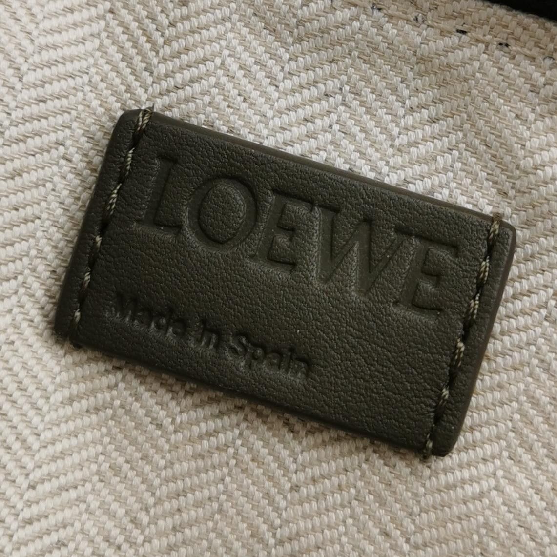 Loewe Loewe Hammock Mini Dark Khaki Leather Hobo Bag Size ONE SIZE - 8 Thumbnail