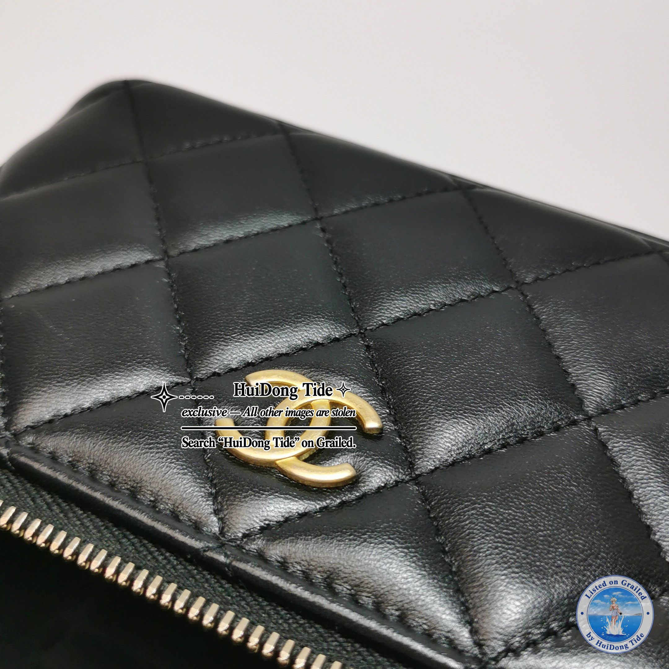 Chanel Chanel Vanity Case Quilted Lambskin Bag Size ONE SIZE - 16 Thumbnail