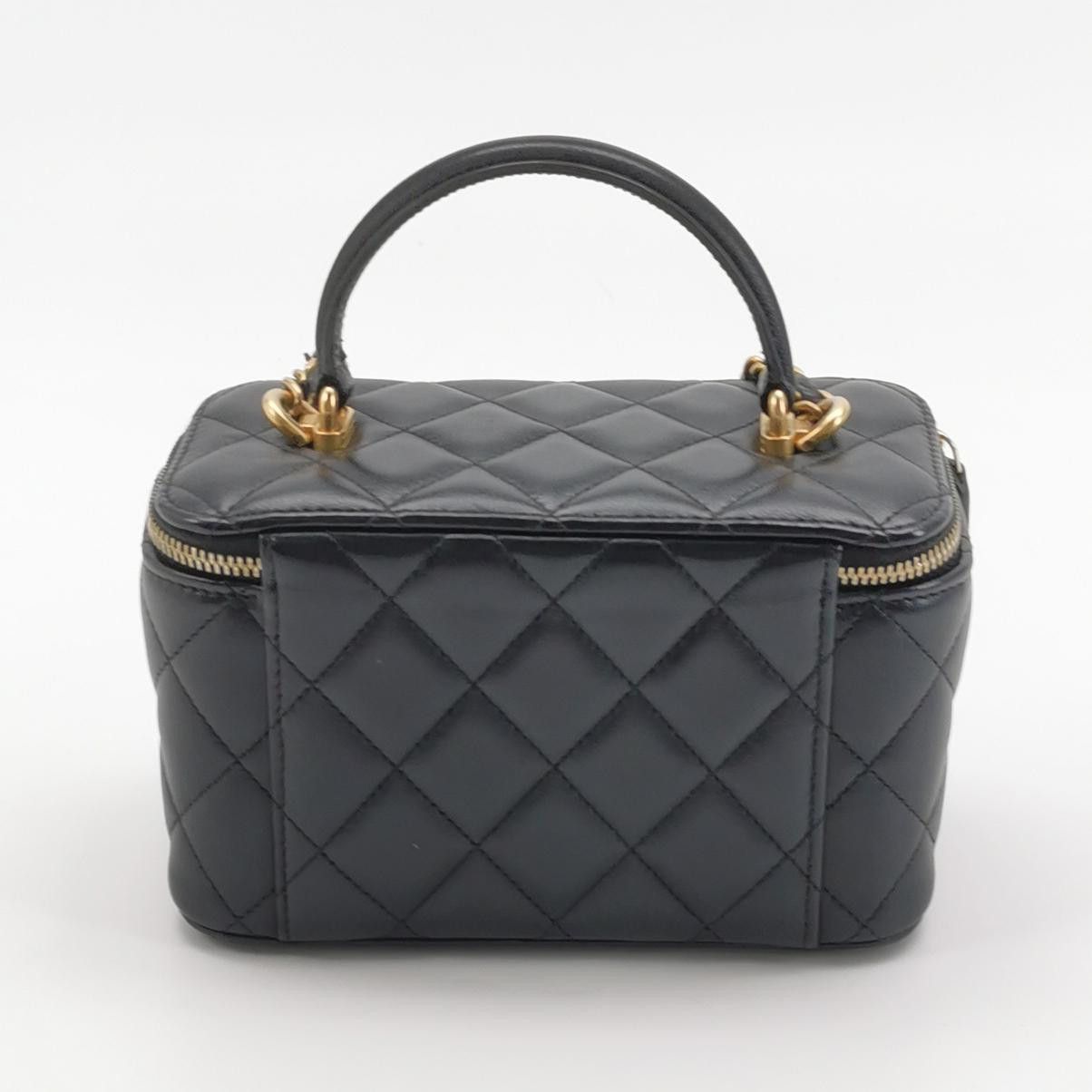 Chanel Chanel Vanity Case Quilted Lambskin Bag Size ONE SIZE - 5 Thumbnail