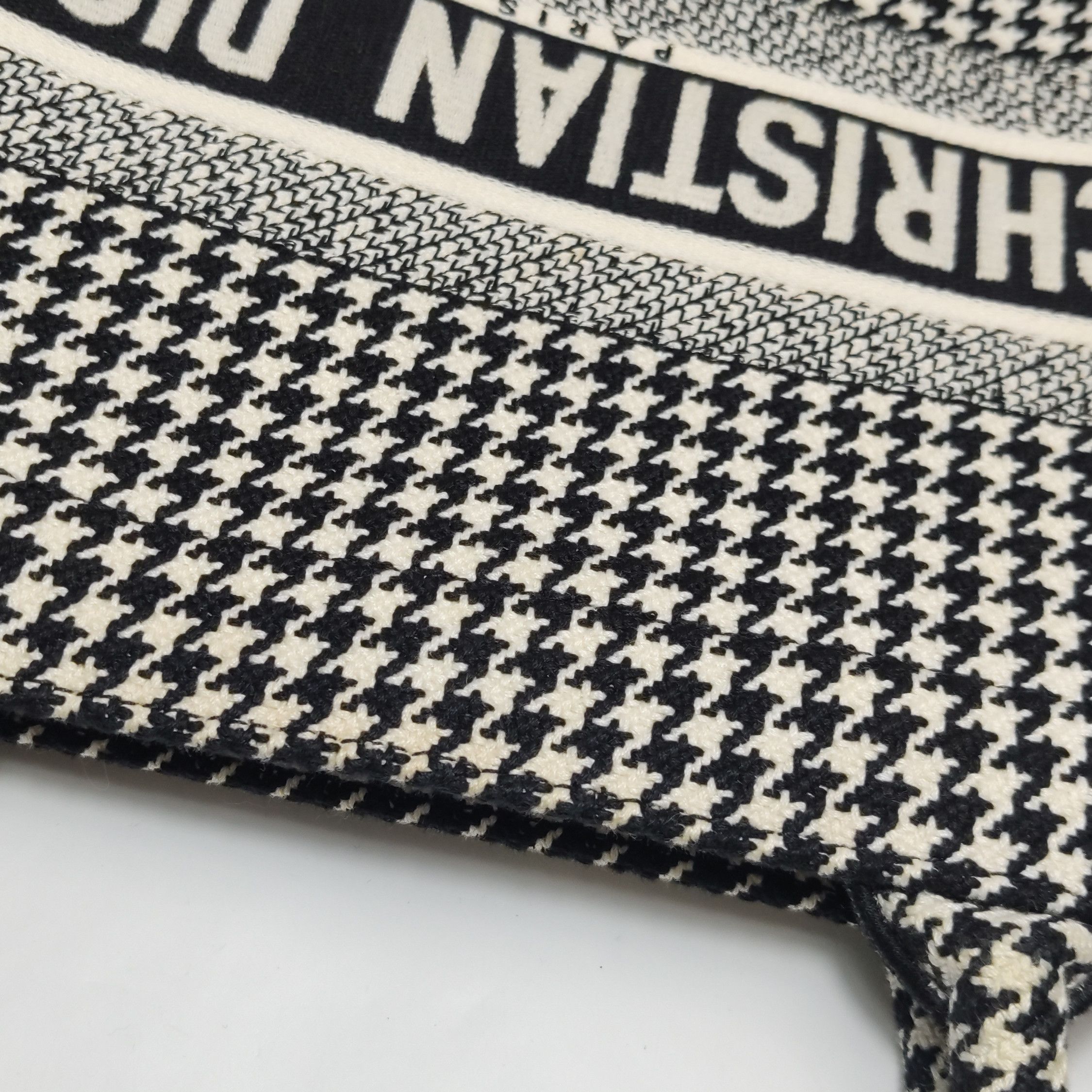 Dior Dior Houndstooth Book Tote Medium Size ONE SIZE - 16 Thumbnail