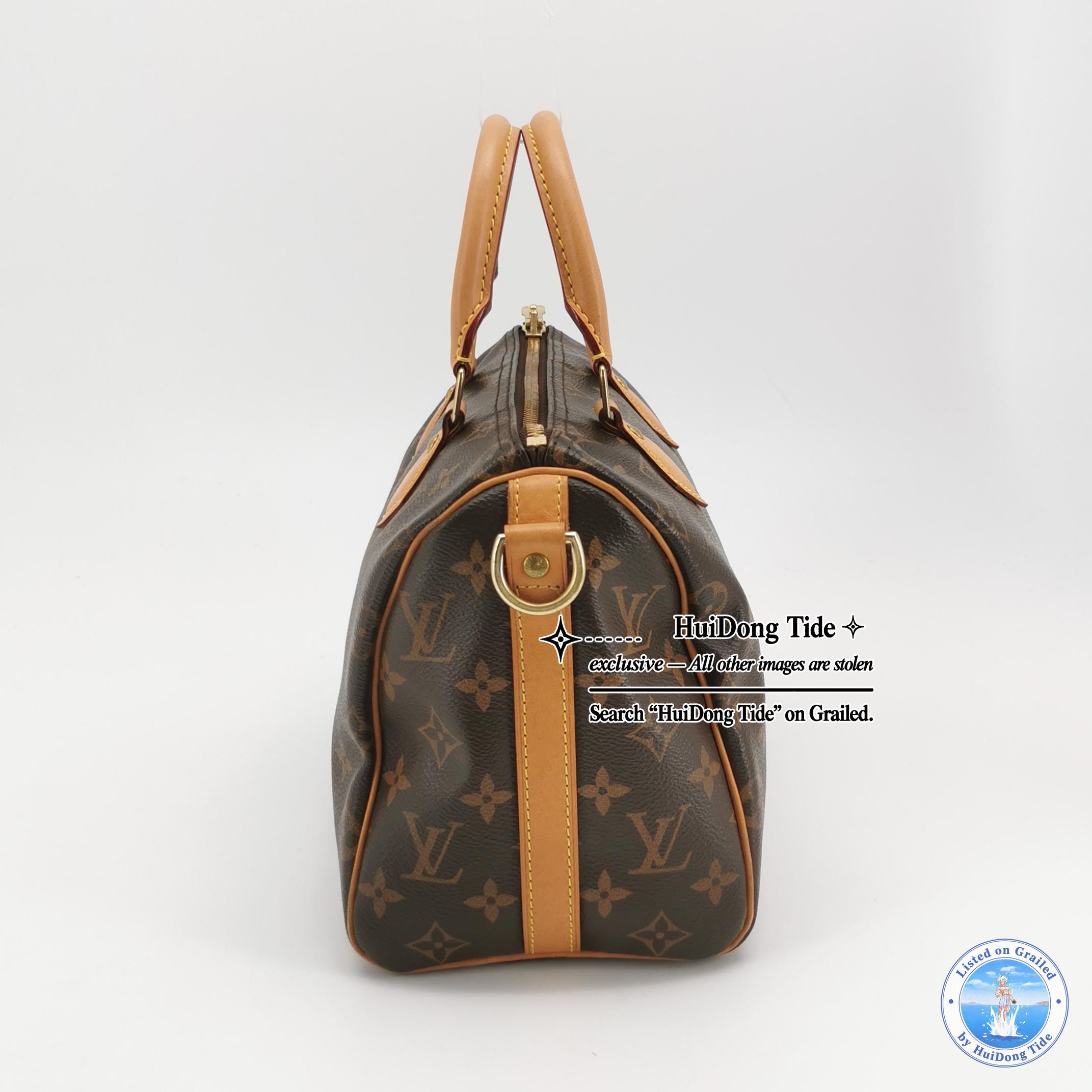 Louis Vuitton Louis Vuitton Speedy 25 Monogram Shoulder Bag Size 25 Size ONE SIZE - 3 Thumbnail