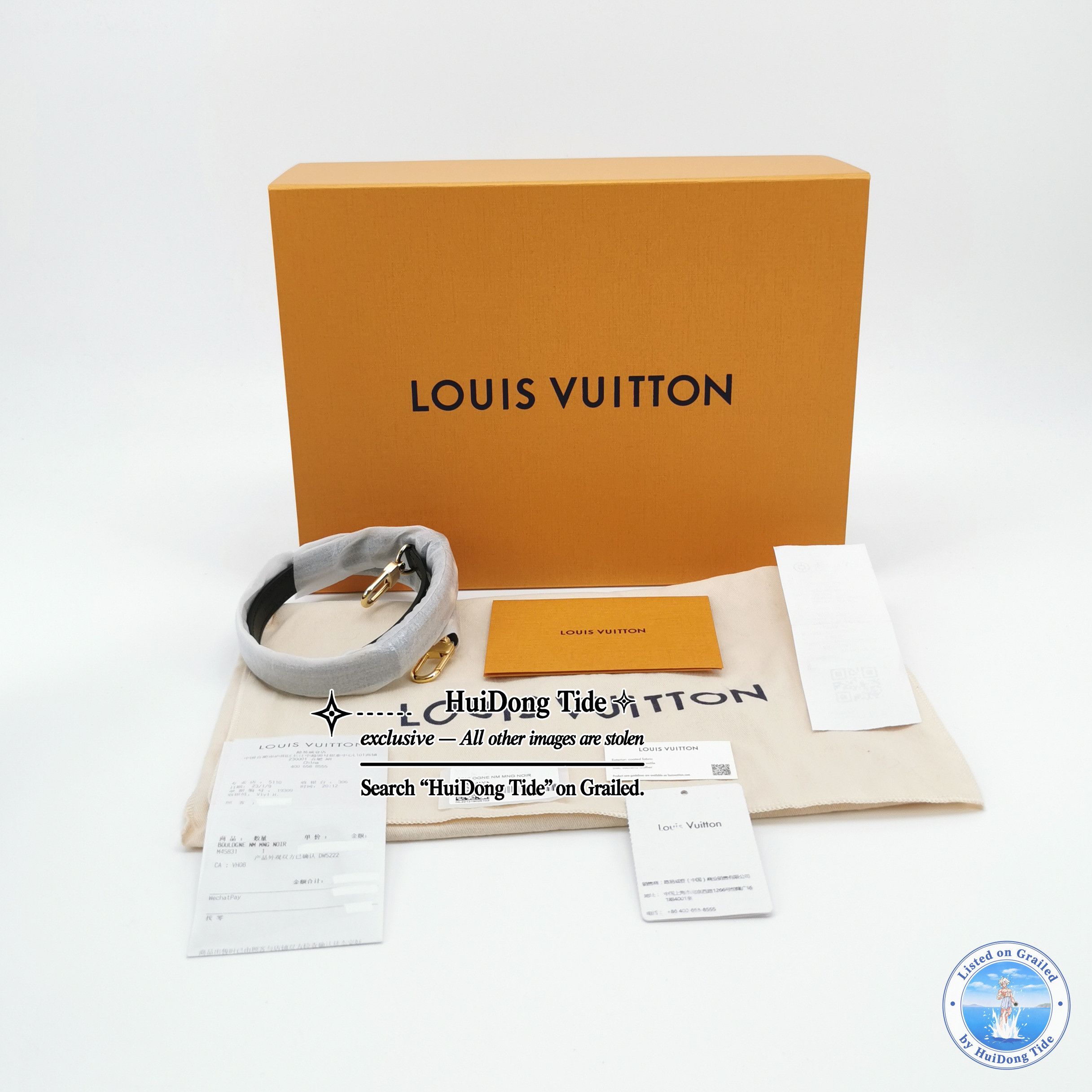 Louis Vuitton Louis Vuitton Boulogne Monogram Canvas Shoulder Bag Size ONE SIZE - 10 Thumbnail