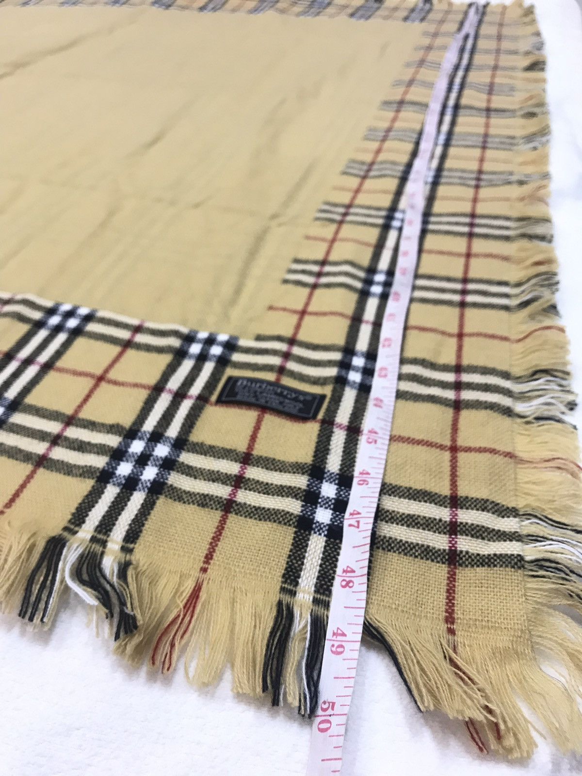 Burberry VINTAGE BURBERRY LONDON NOVA CHECK BIG SCARF Size ONE SIZE - 4 Thumbnail