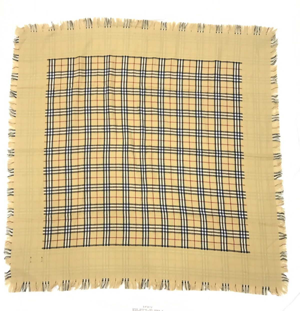 Burberry VINTAGE BURBERRY LONDON NOVA CHECK BIG SCARF Size ONE SIZE - 1 Thumbnail