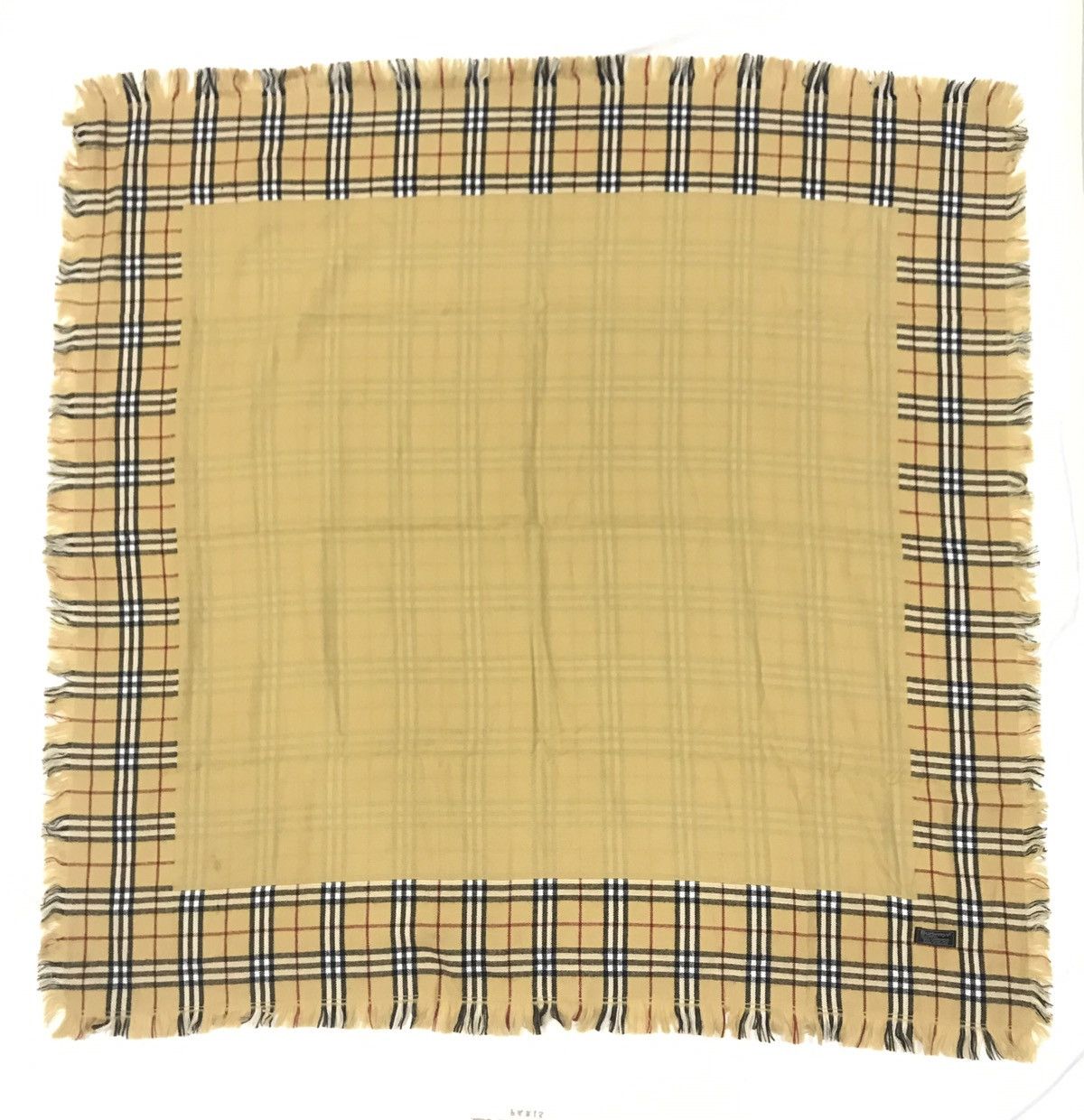 Burberry VINTAGE BURBERRY LONDON NOVA CHECK BIG SCARF Size ONE SIZE - 2 Thumbnail