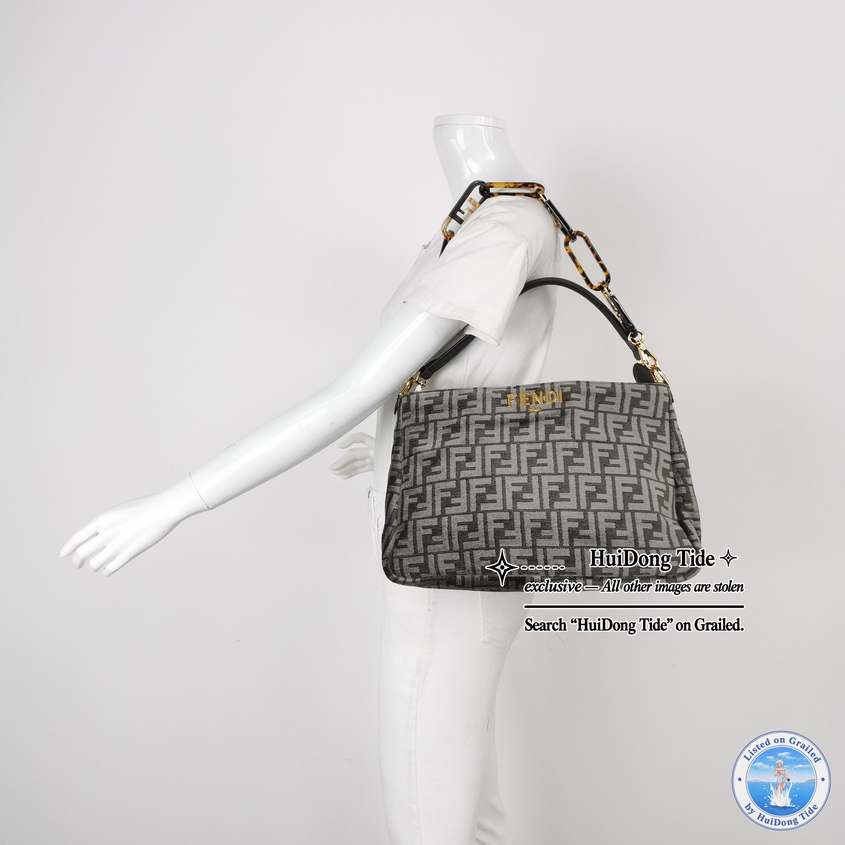 Fendi Fendi O'Lock Logo Shoulder Bag Size ONE SIZE - 2 Thumbnail