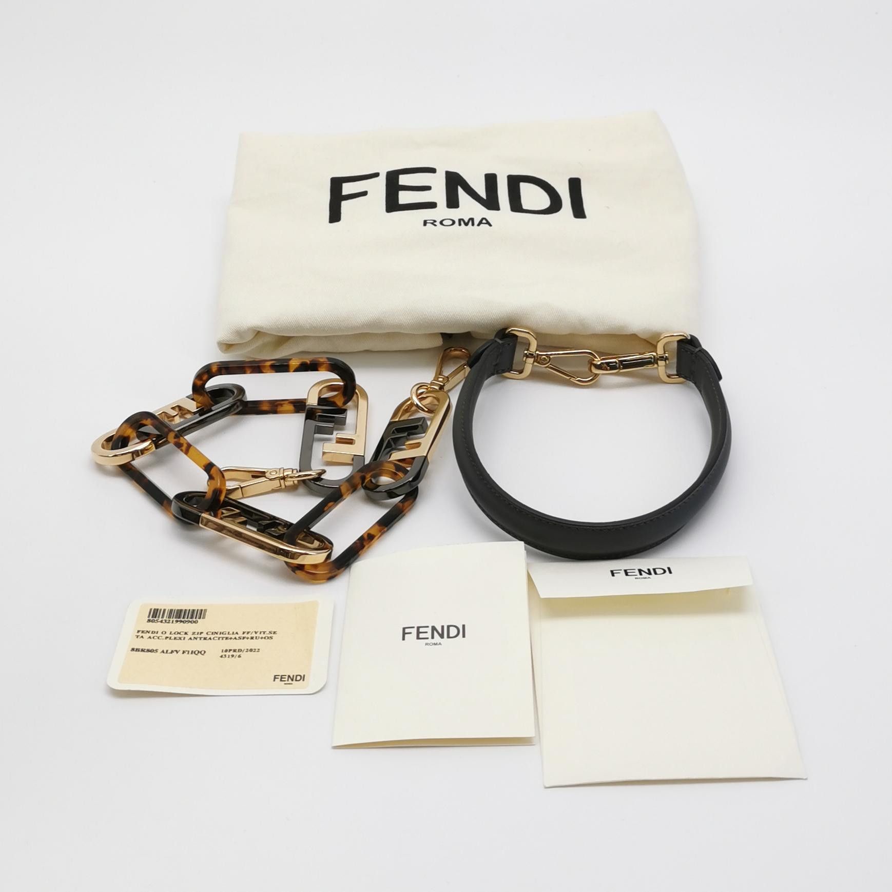 Fendi Fendi O'Lock Logo Shoulder Bag Size ONE SIZE - 9 Thumbnail