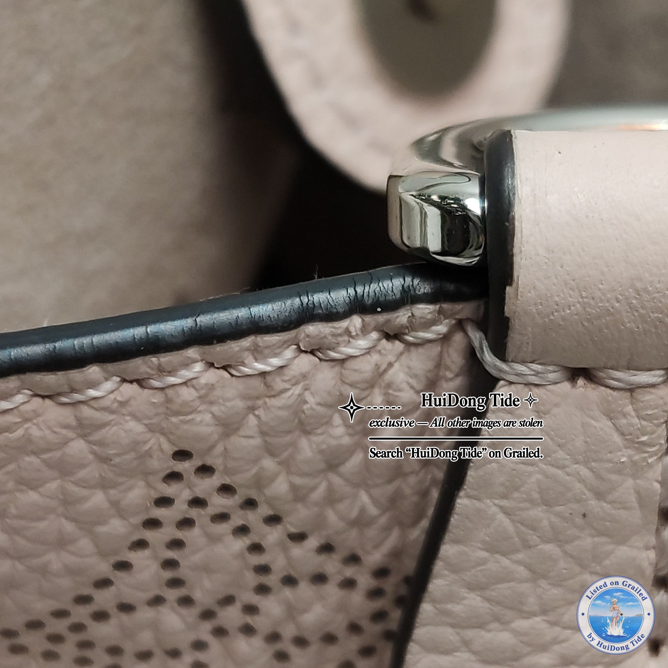 Louis Vuitton Louis Vuitton Blossom Perforated Leather Handle Bag Size ONE SIZE - 15 Thumbnail
