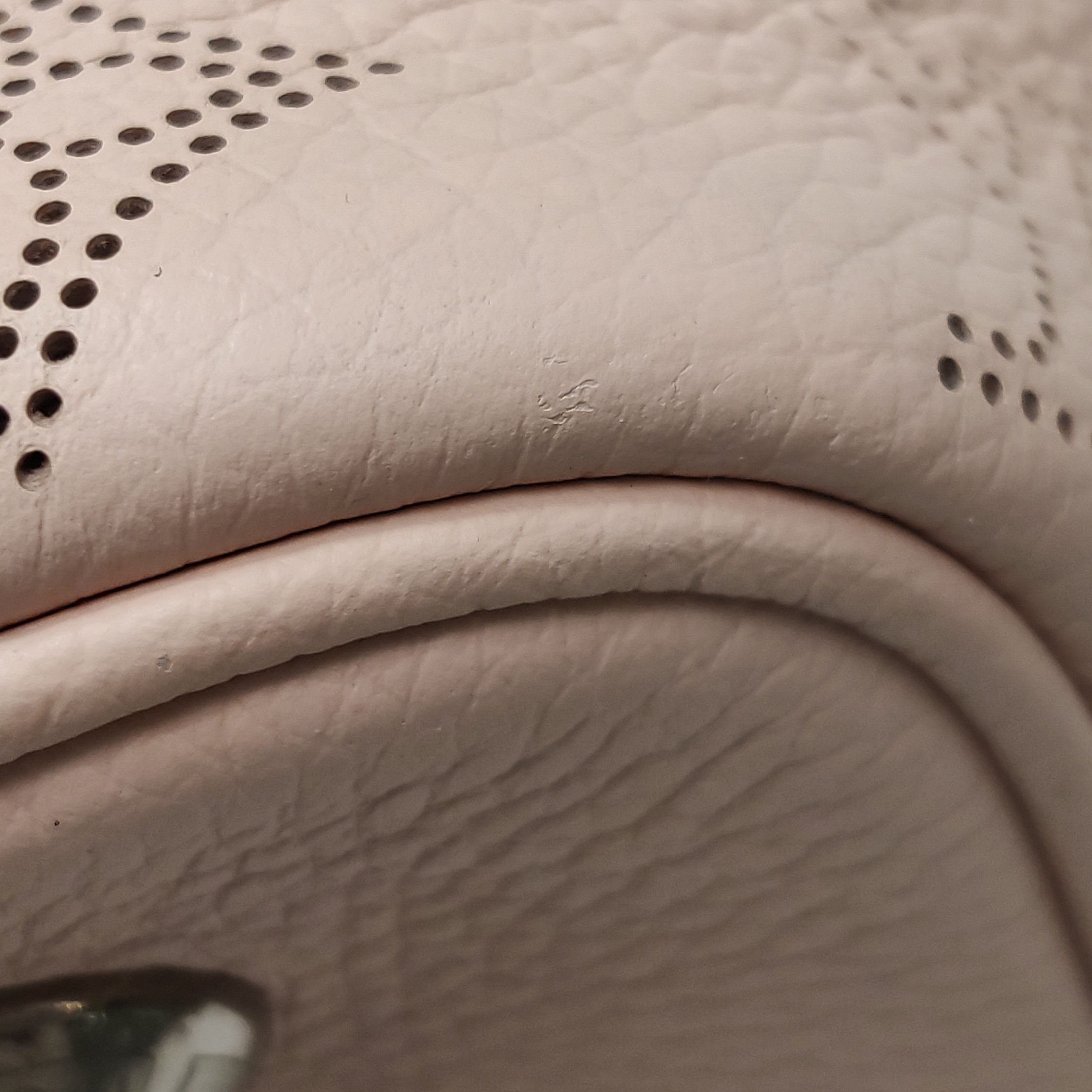 Louis Vuitton Louis Vuitton Blossom Perforated Leather Handle Bag Size ONE SIZE - 13 Thumbnail