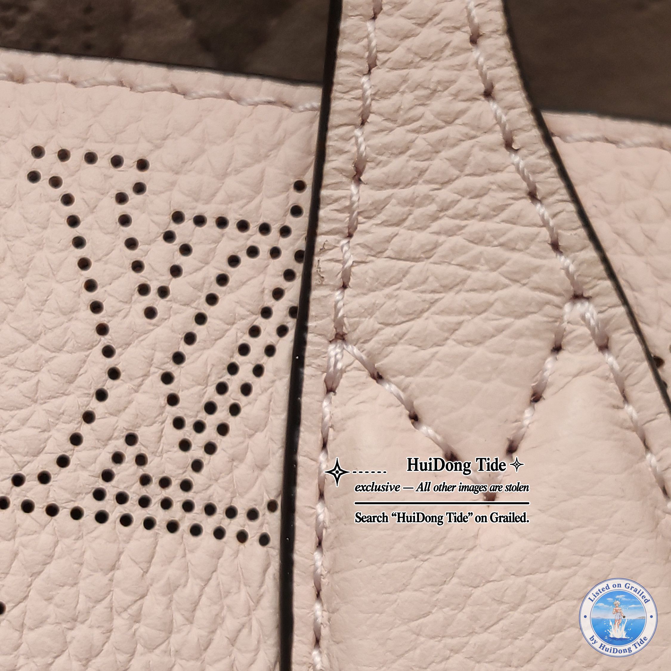 Louis Vuitton Louis Vuitton Blossom Perforated Leather Handle Bag Size ONE SIZE - 12 Thumbnail