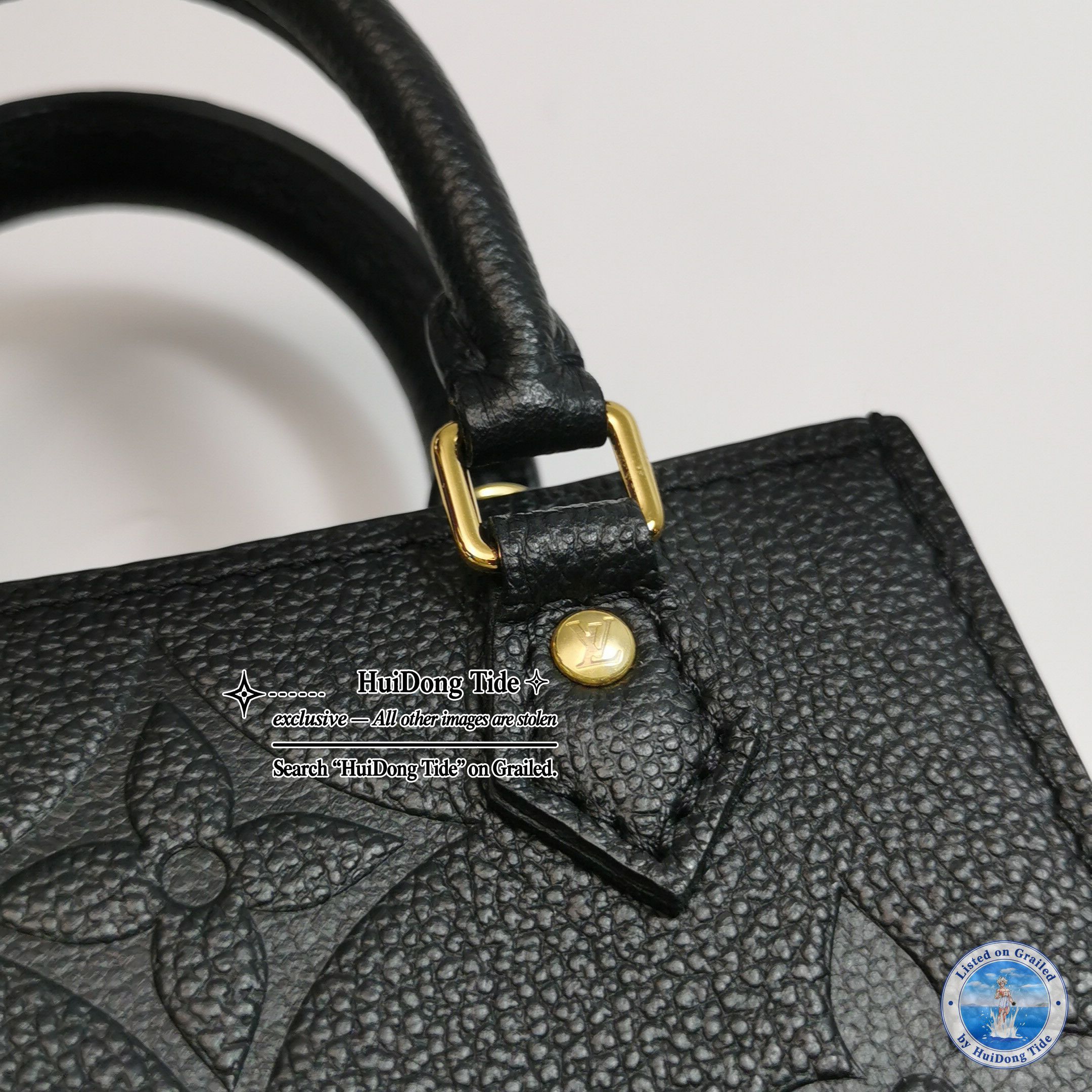 Louis Vuitton Louis Vuitton Monogram Empreinte Petit Sac Plat Size OS Size ONE SIZE - 10 Thumbnail