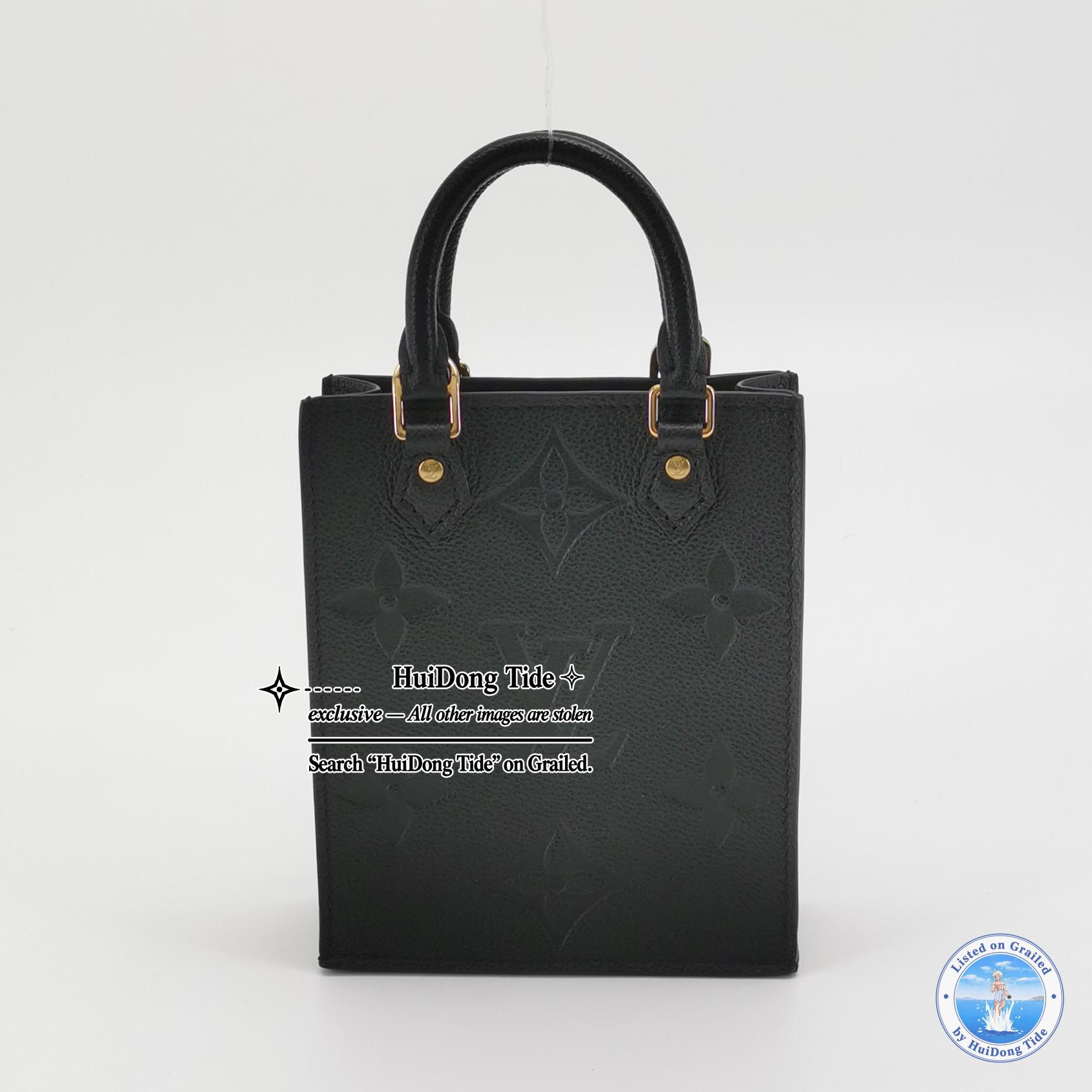 Louis Vuitton Louis Vuitton Monogram Empreinte Petit Sac Plat Size OS Size ONE SIZE - 5 Thumbnail