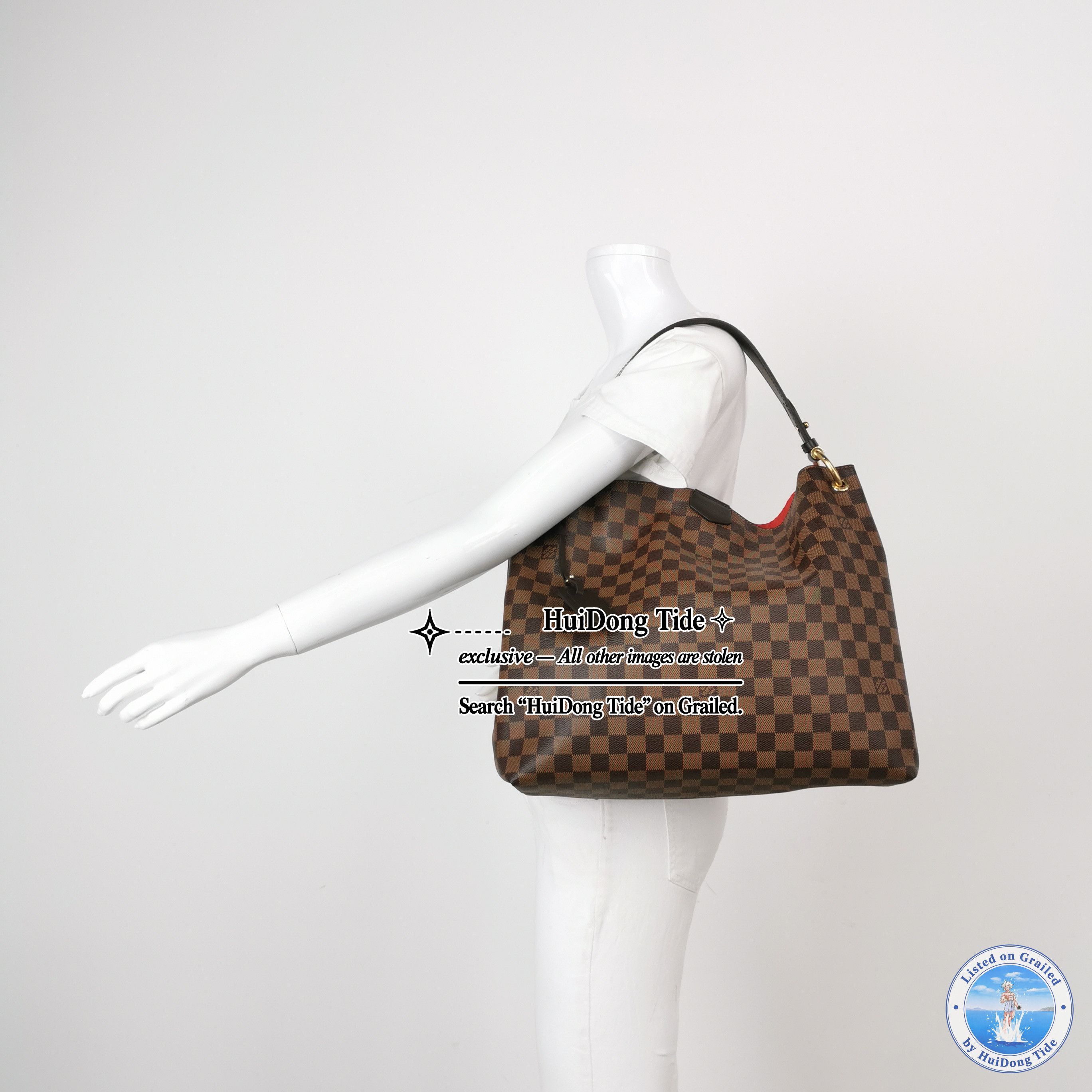 Louis Vuitton Louis Vuitton Graceful Damier Ebene Shoulder Bag Size ONE SIZE - 2 Thumbnail